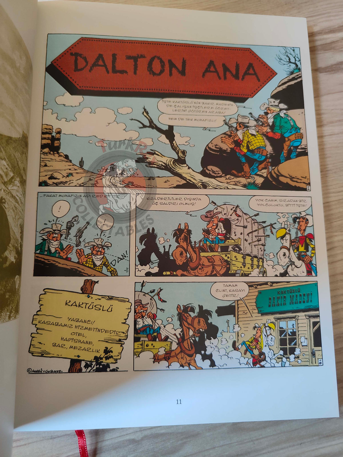 Lucky Luke – L'integrale #13 Turkish Comic Turkey Ma Dalton