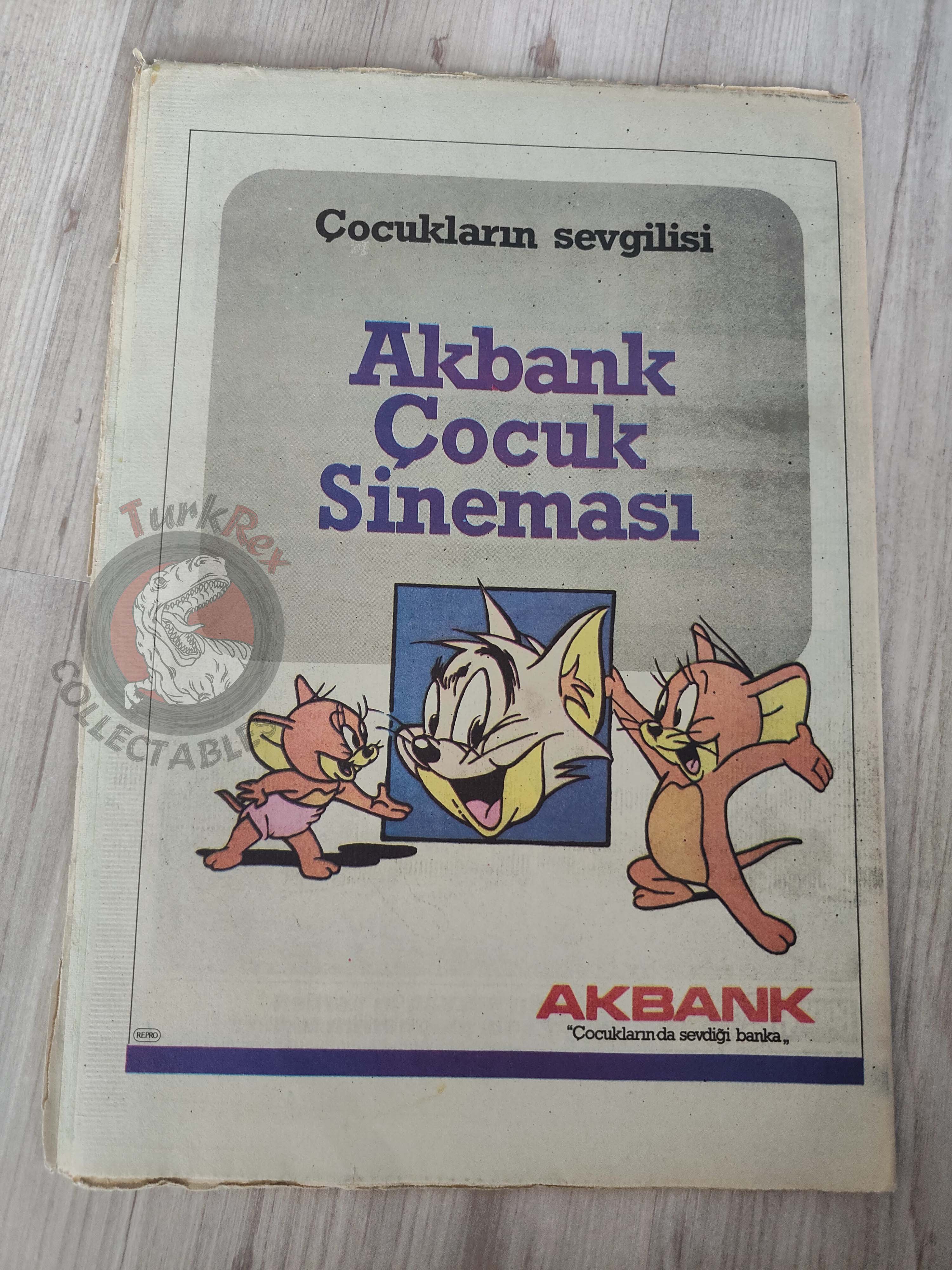 Asterix – Asterix in Belgium 1986 Turkish Edition Comic Turkey