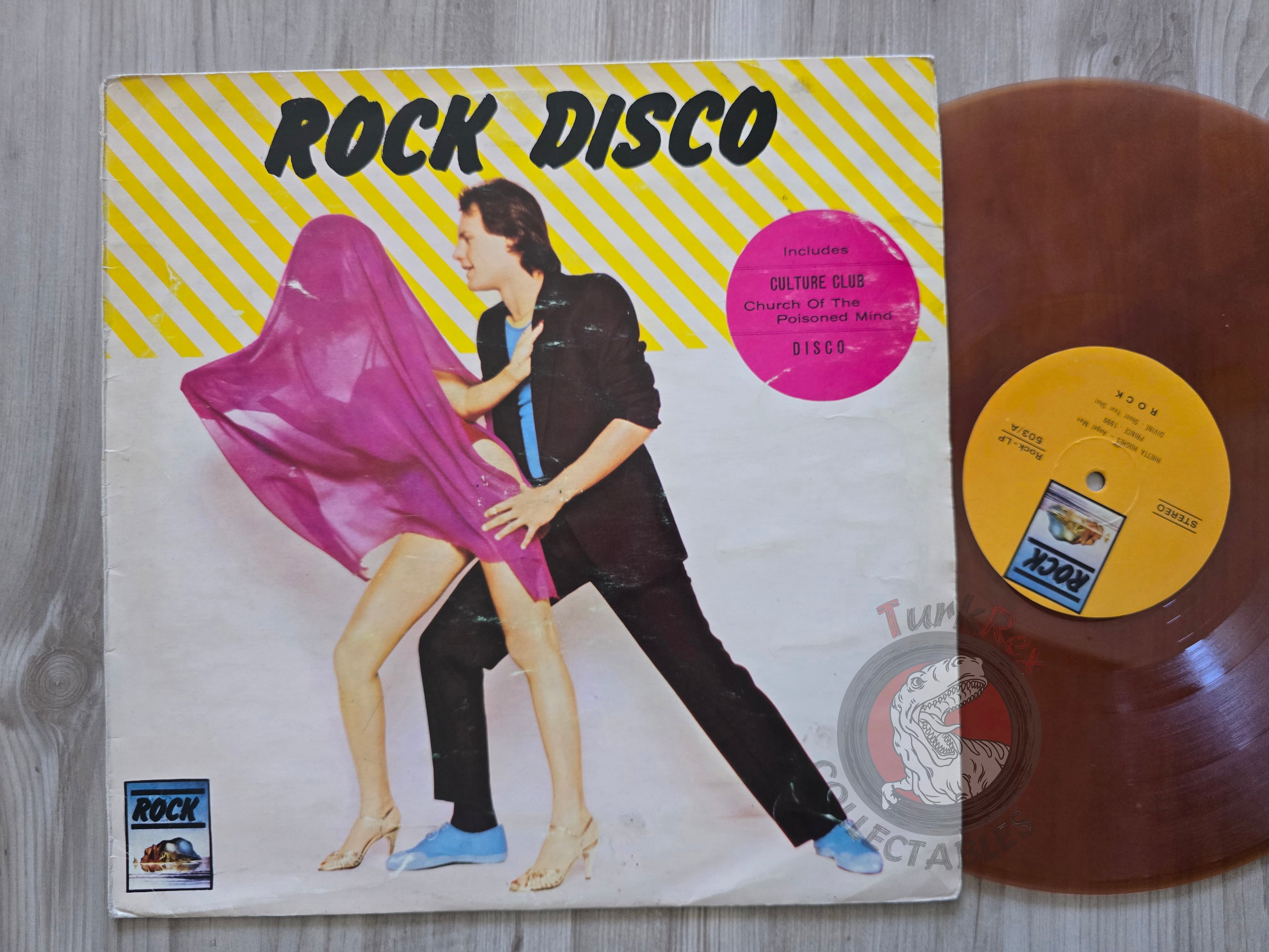 Various – Rock Disco Turkish Pressing Colored Vinyl Turkey Edition Prince