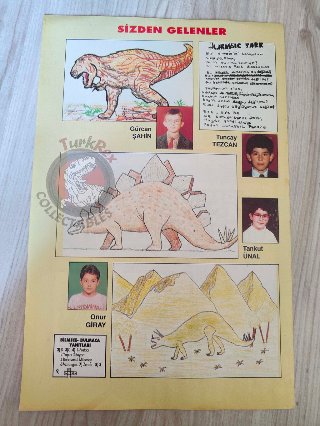 Jurassic Park #4 Turkish Edition Comic Turkey Topps Spielberg