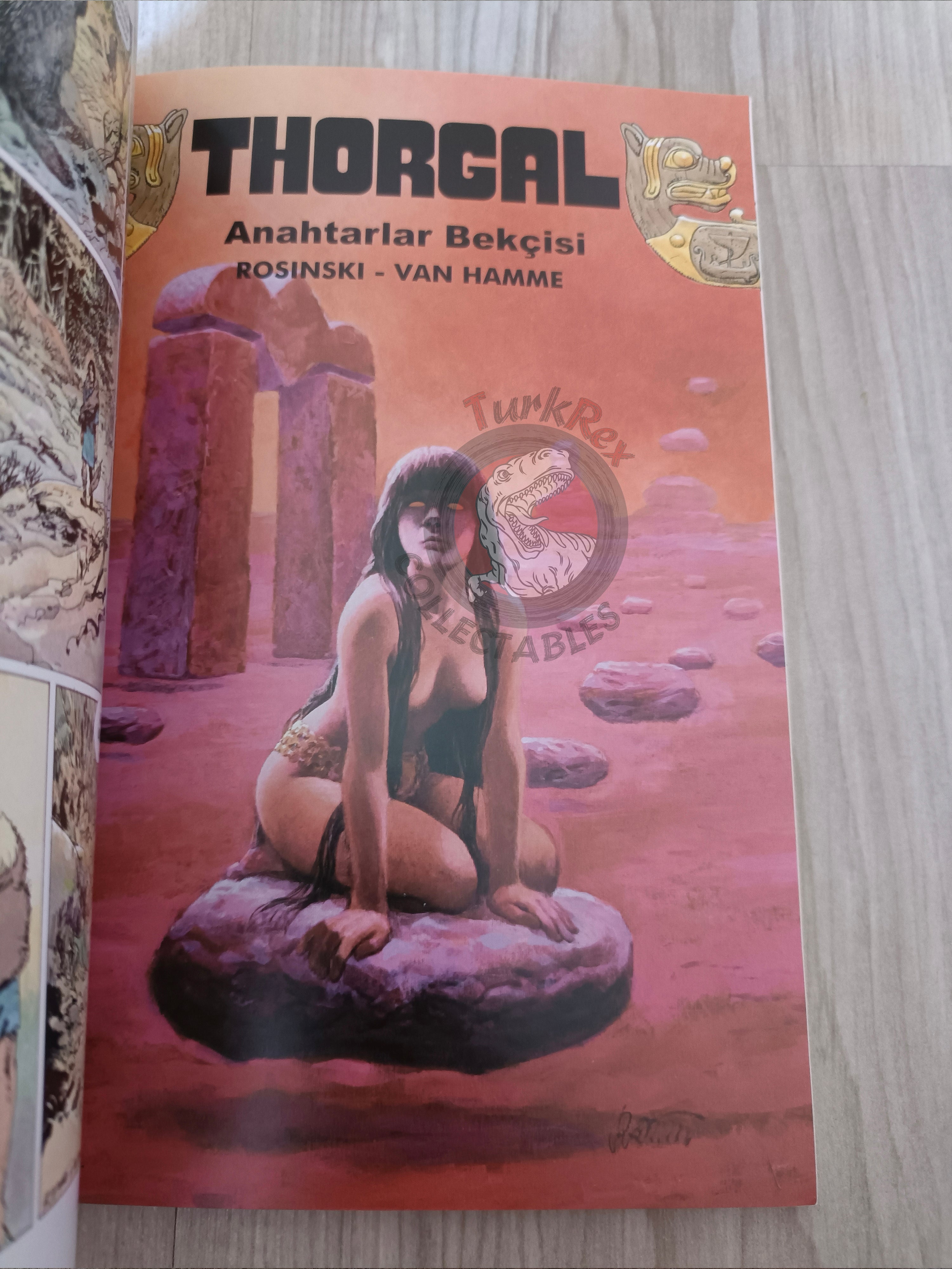 Thorgal Vol #4 La Gardienne des clés Turkish Comic Turkey #16 #17 #18
