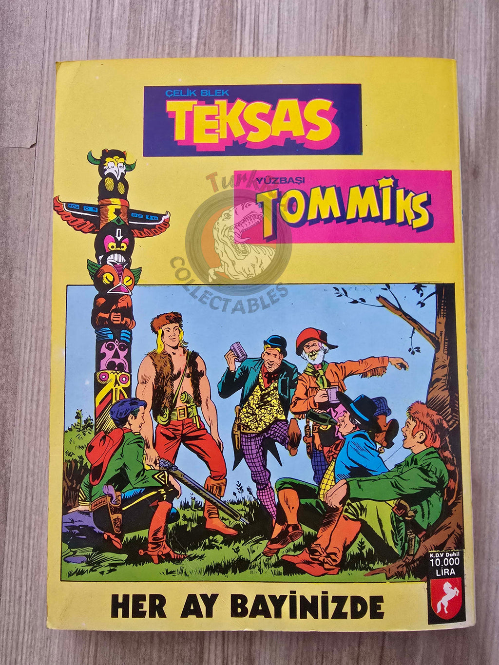 Martin Mystère #21 Le Piste di Nazca 80s Turkish Comic Turkey #57 #59 #60