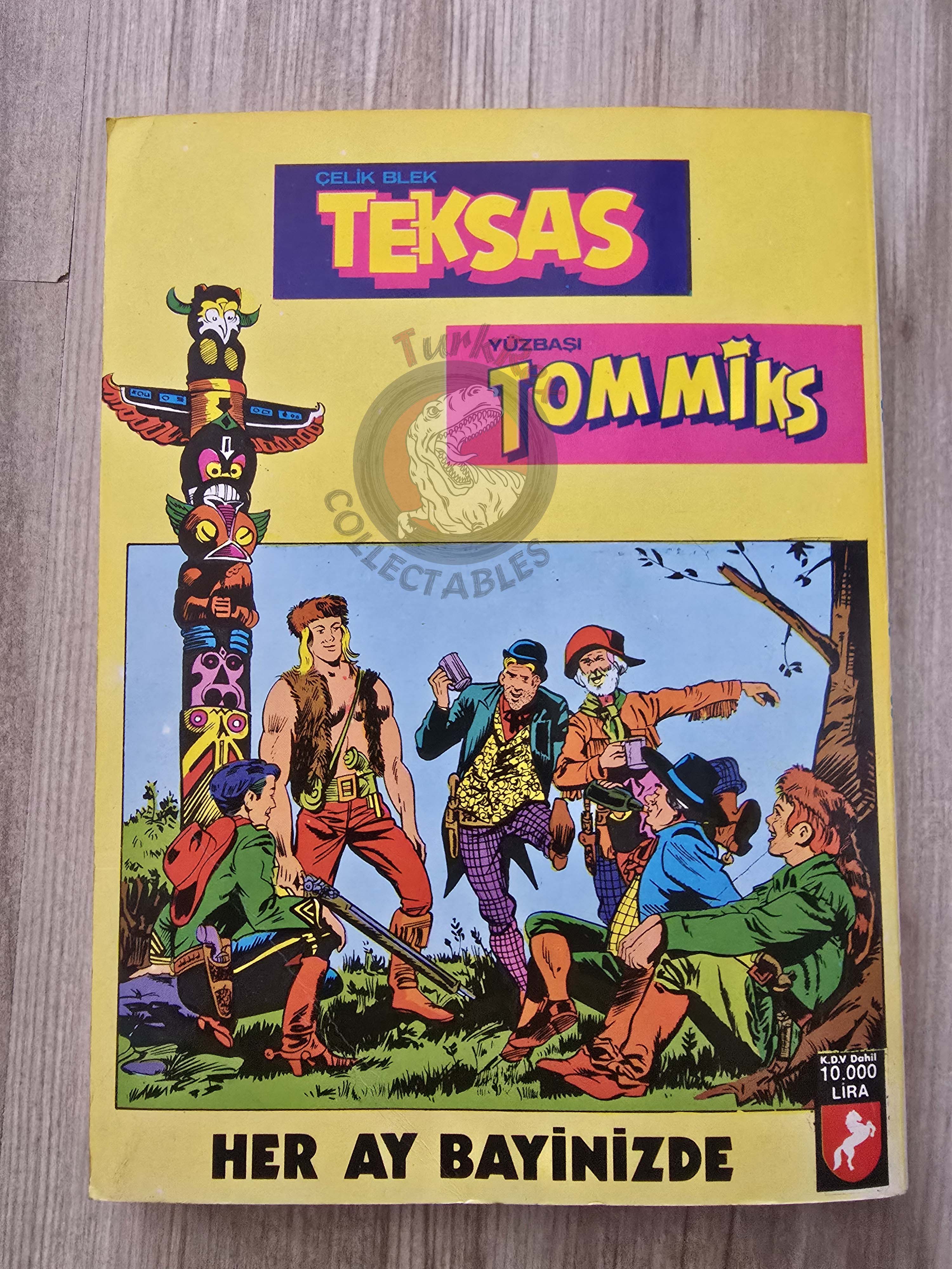Martin Mystère #21 Le Piste di Nazca 80s Turkish Comic Turkey #57 #59 #60