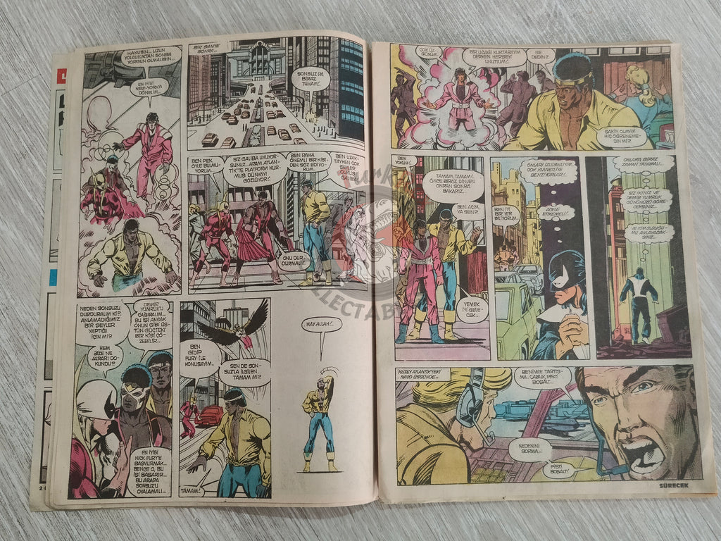 Güneş Çocuk #1 1989 Iron Fist, Indiana Jones, Pink Panther Turkish Comic Turkey