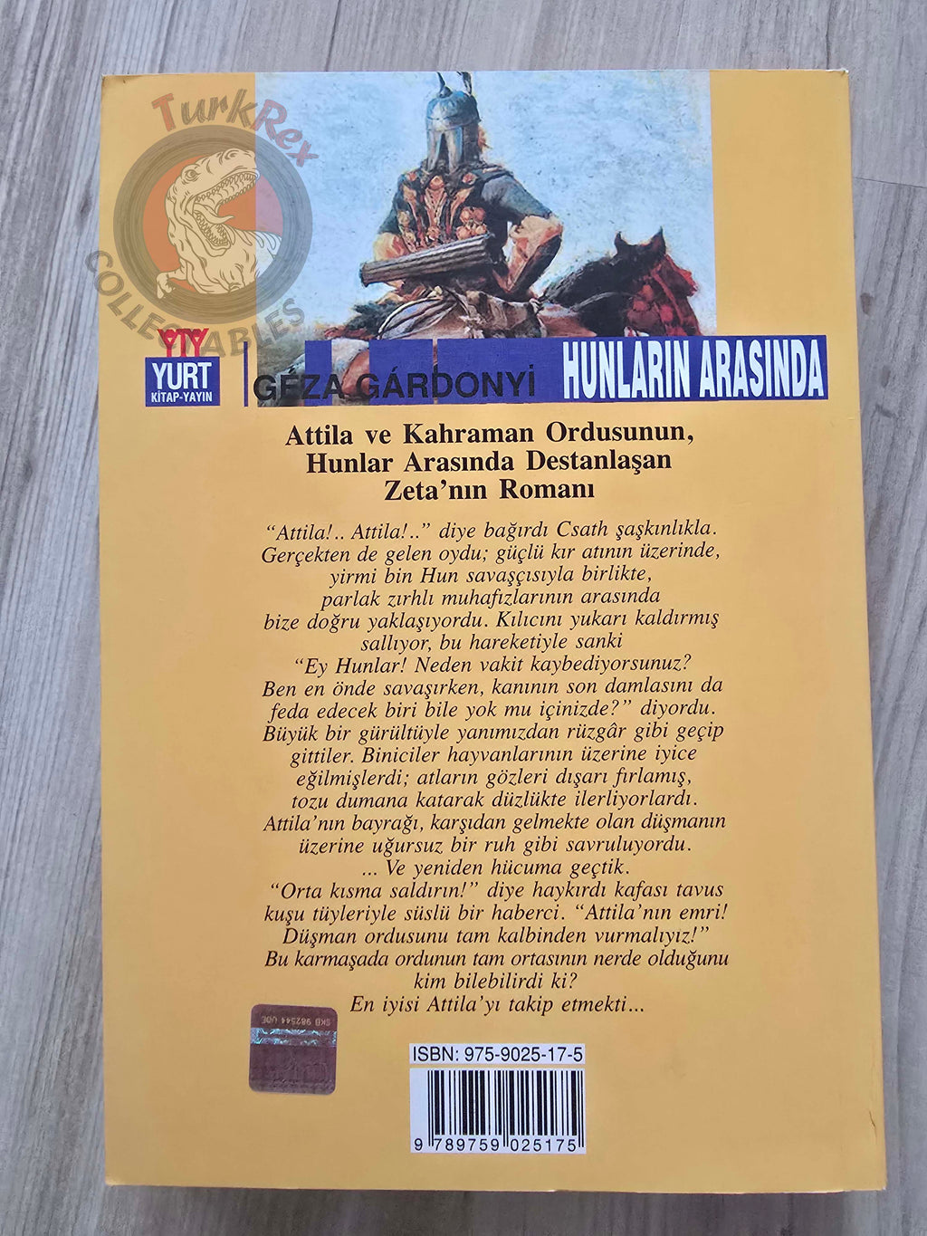 Géza Gárdonyi – Slave of the Huns 2005 Turkish Book Turkey