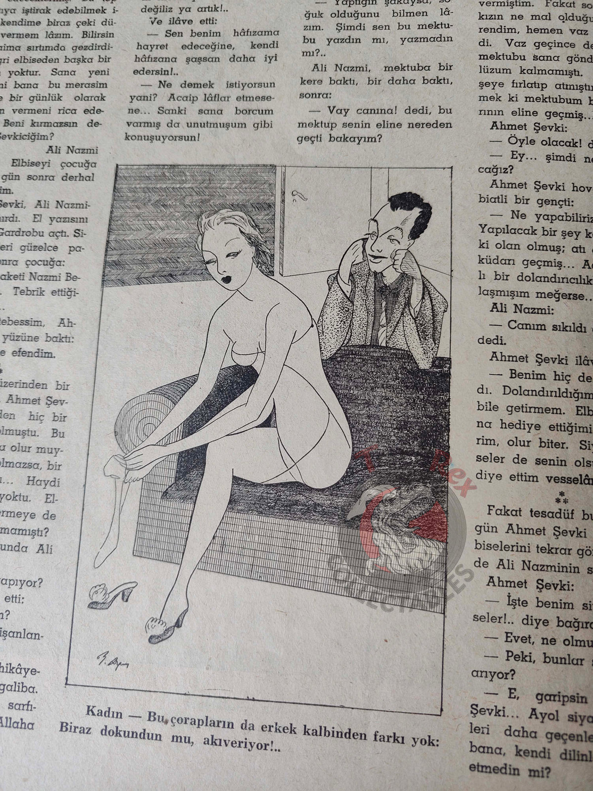 Akbaba 1941 Humor Magazine Turkish Turkey Peace WW2 era France Syria
