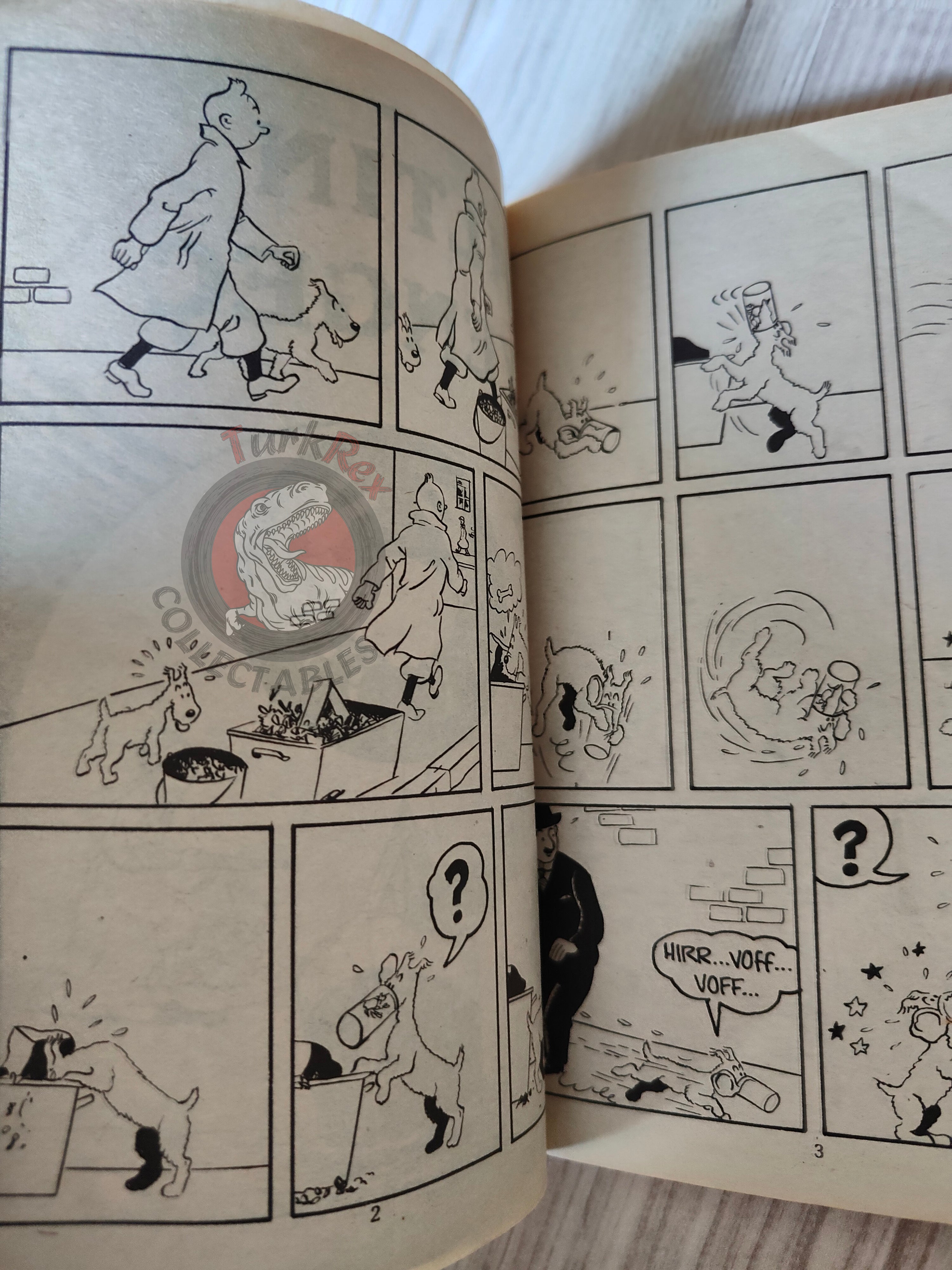 Tintin – The Crab with the Golden Claws mid 1980s Turkish Edition Comic Turkey 2