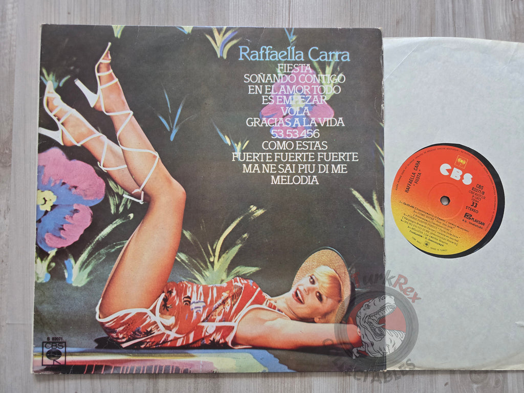 Raffaella Carrà – Fiesta Turkish Pressing Vinyl Turkey Edition