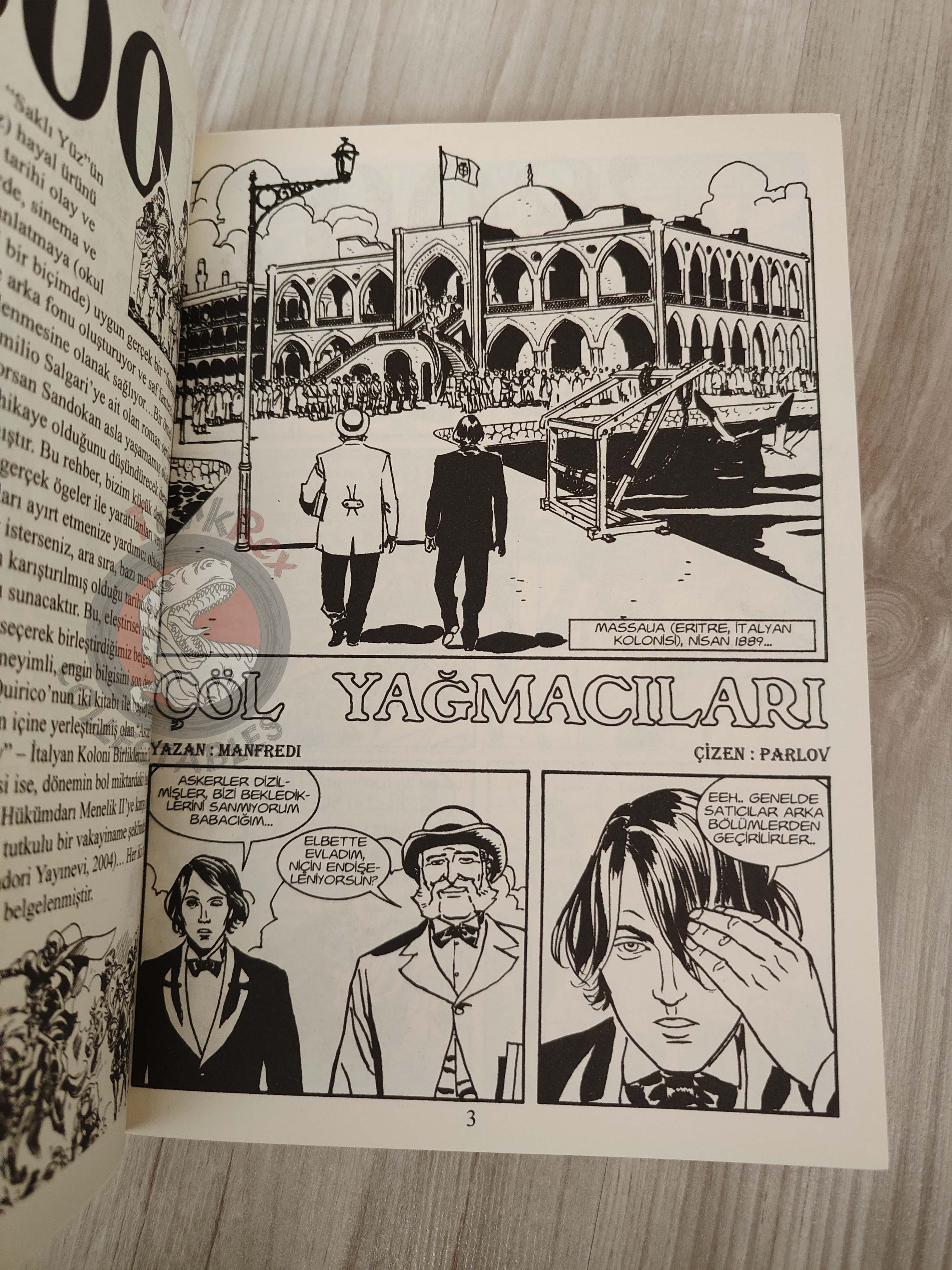 Volto Nascosto Vol #1 I predoni del deserto Turkish Comic Turkey Bonelli #1 #2