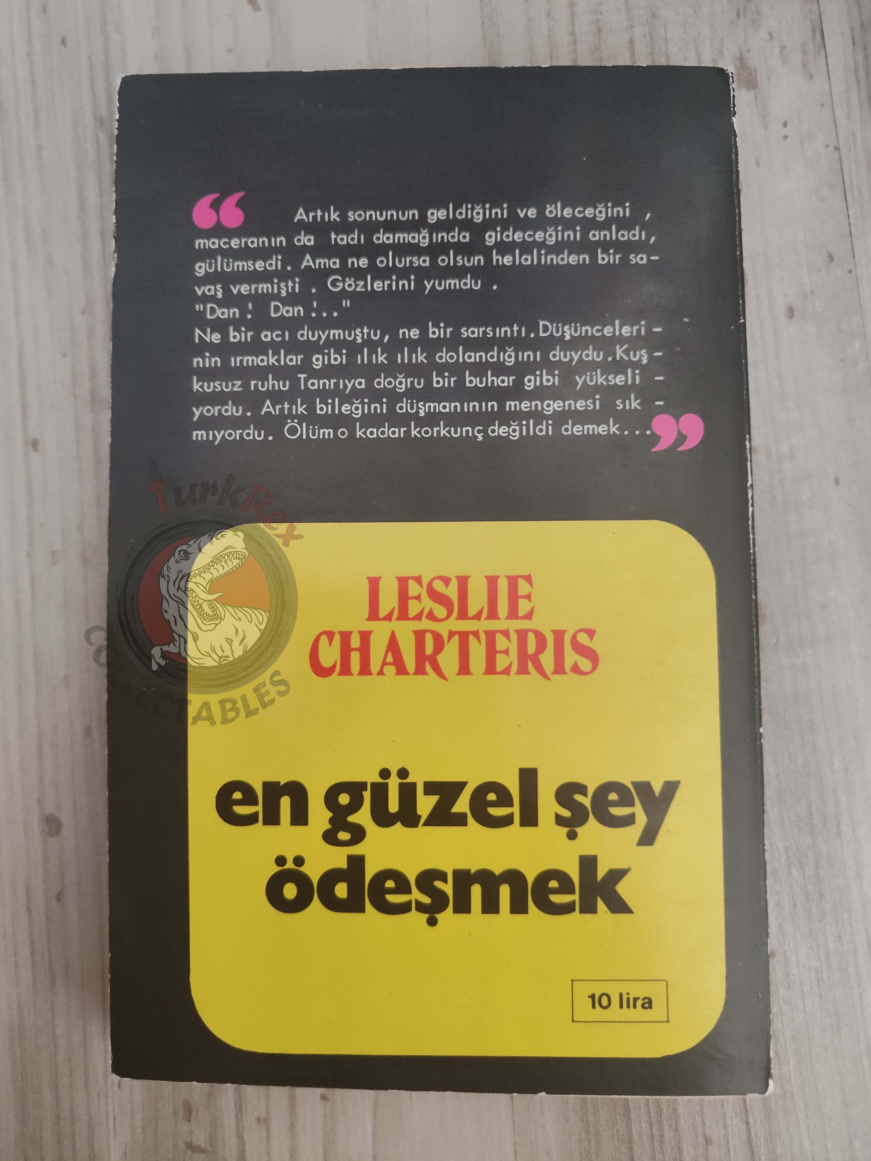Leslie Charteris – Saint Thieves’ Picnic 1973 1st Turkish Book Turkey