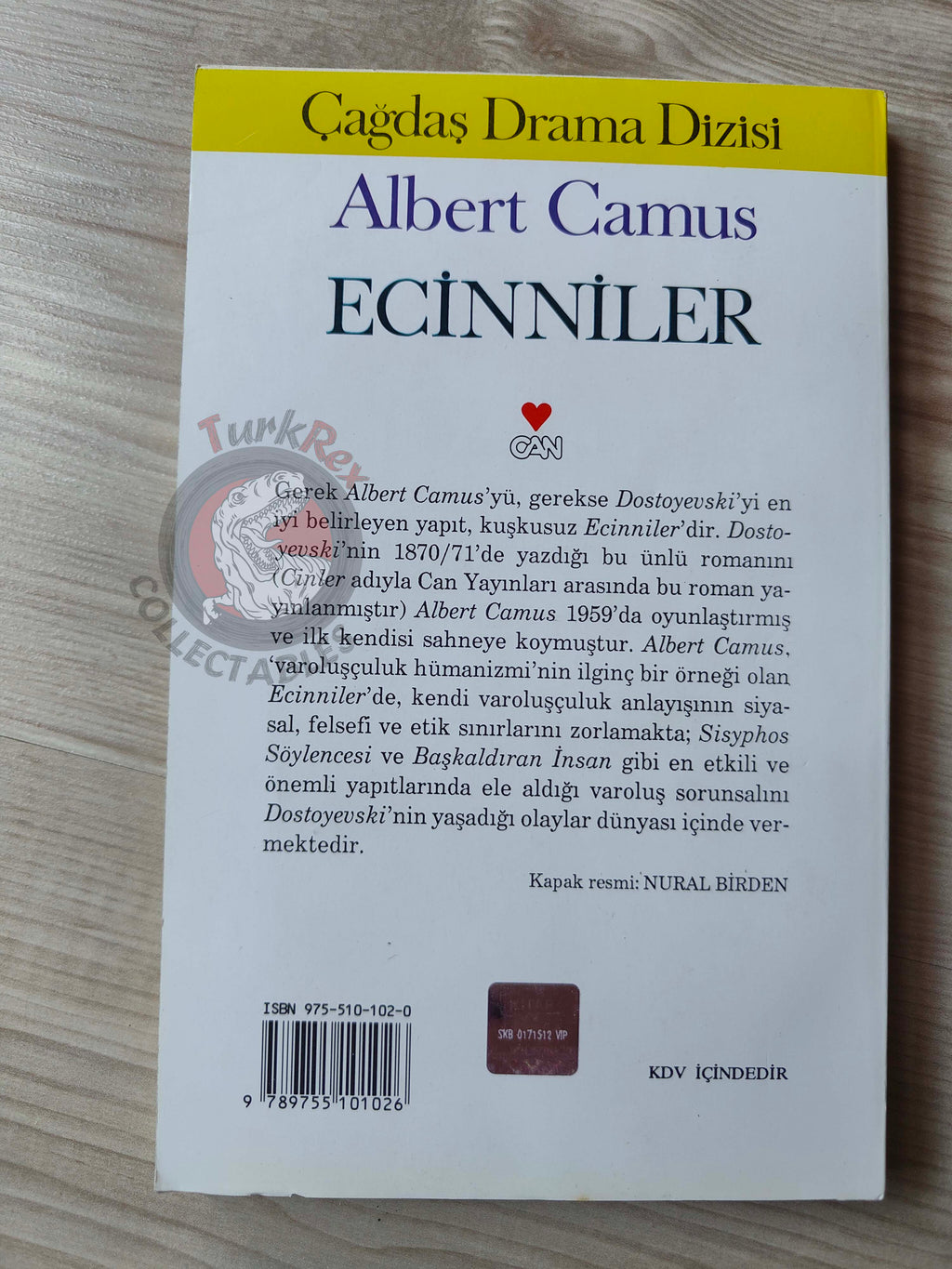 Albert Camus – Les Possédés 1994 Turkish Book Turkey Dostoevsky