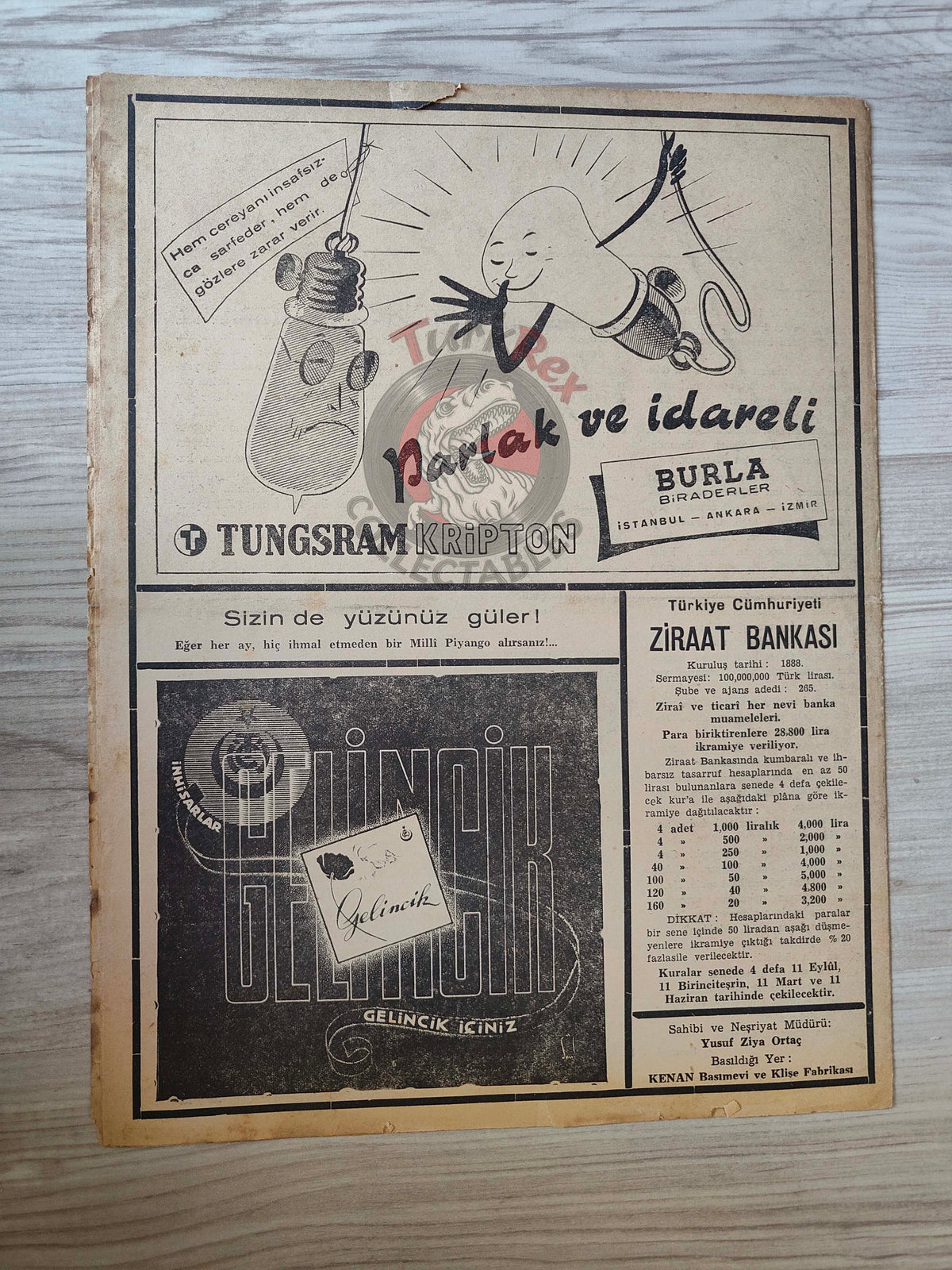 Akbaba 1942 Humor Magazine Turkish Turkey Eastern Front WW2 era Germany Russia