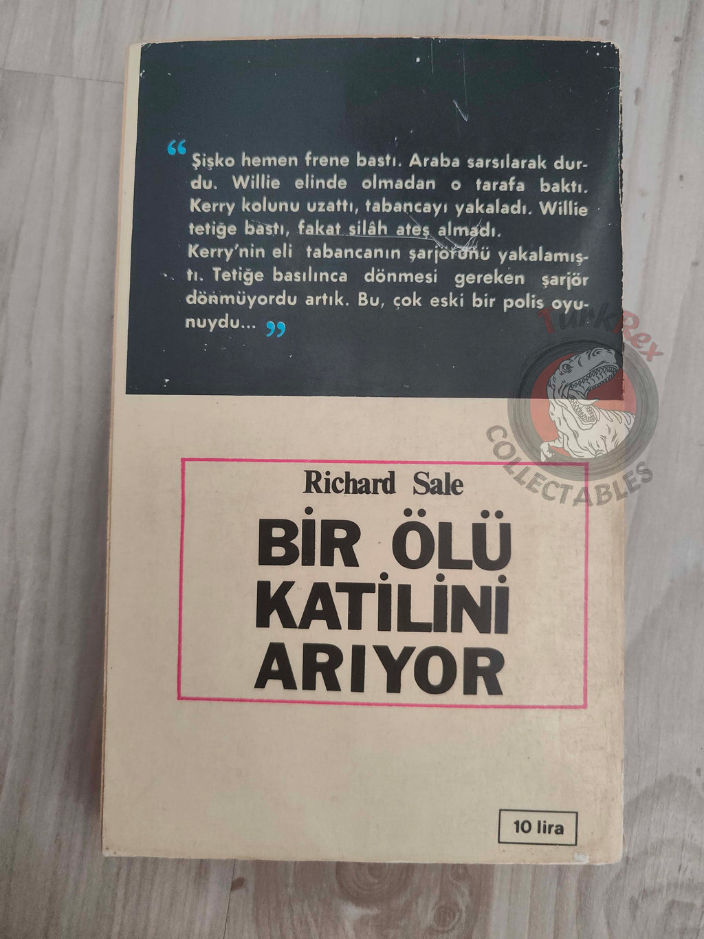Richard Sale –  Benefit Performance 1971 1st Turkish Book Turkey