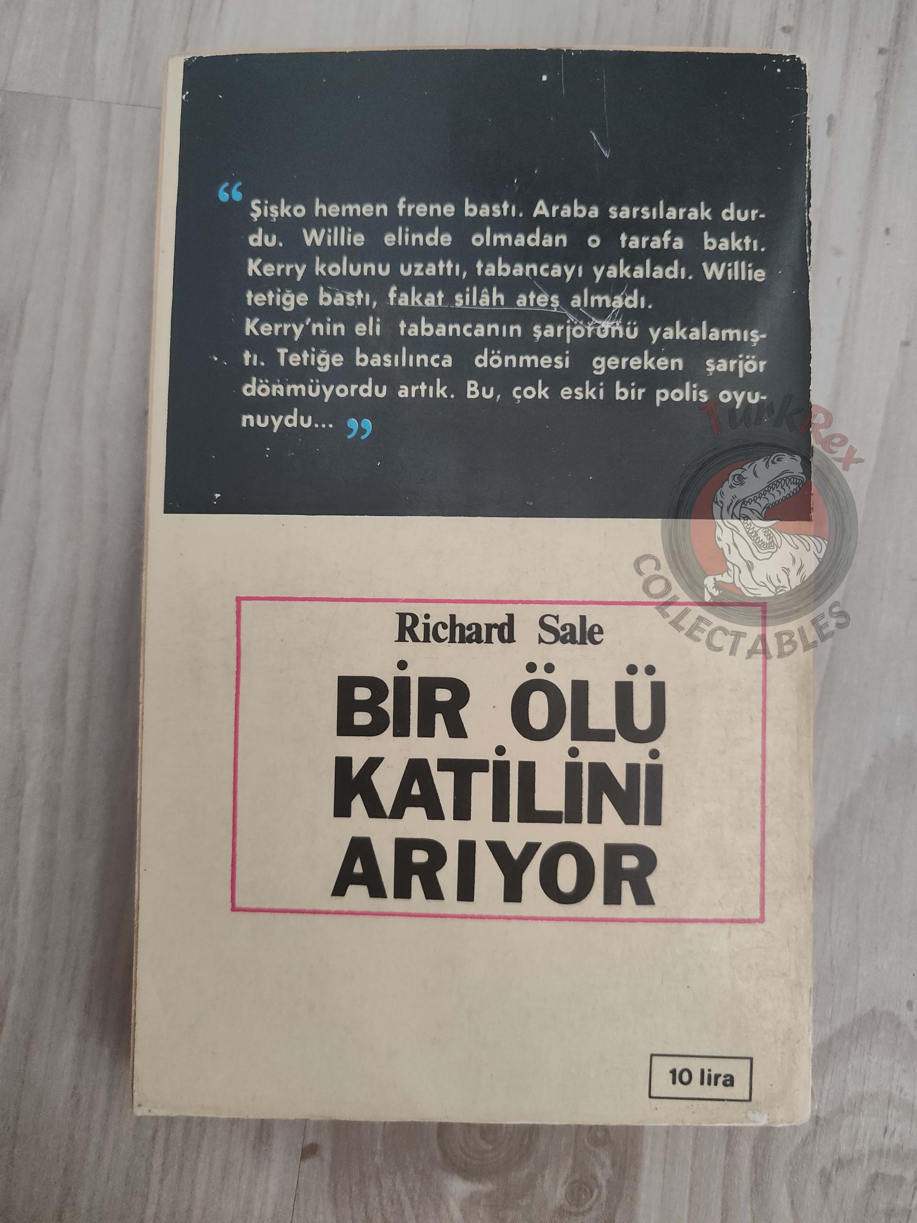 Richard Sale –  Benefit Performance 1971 1st Turkish Book Turkey