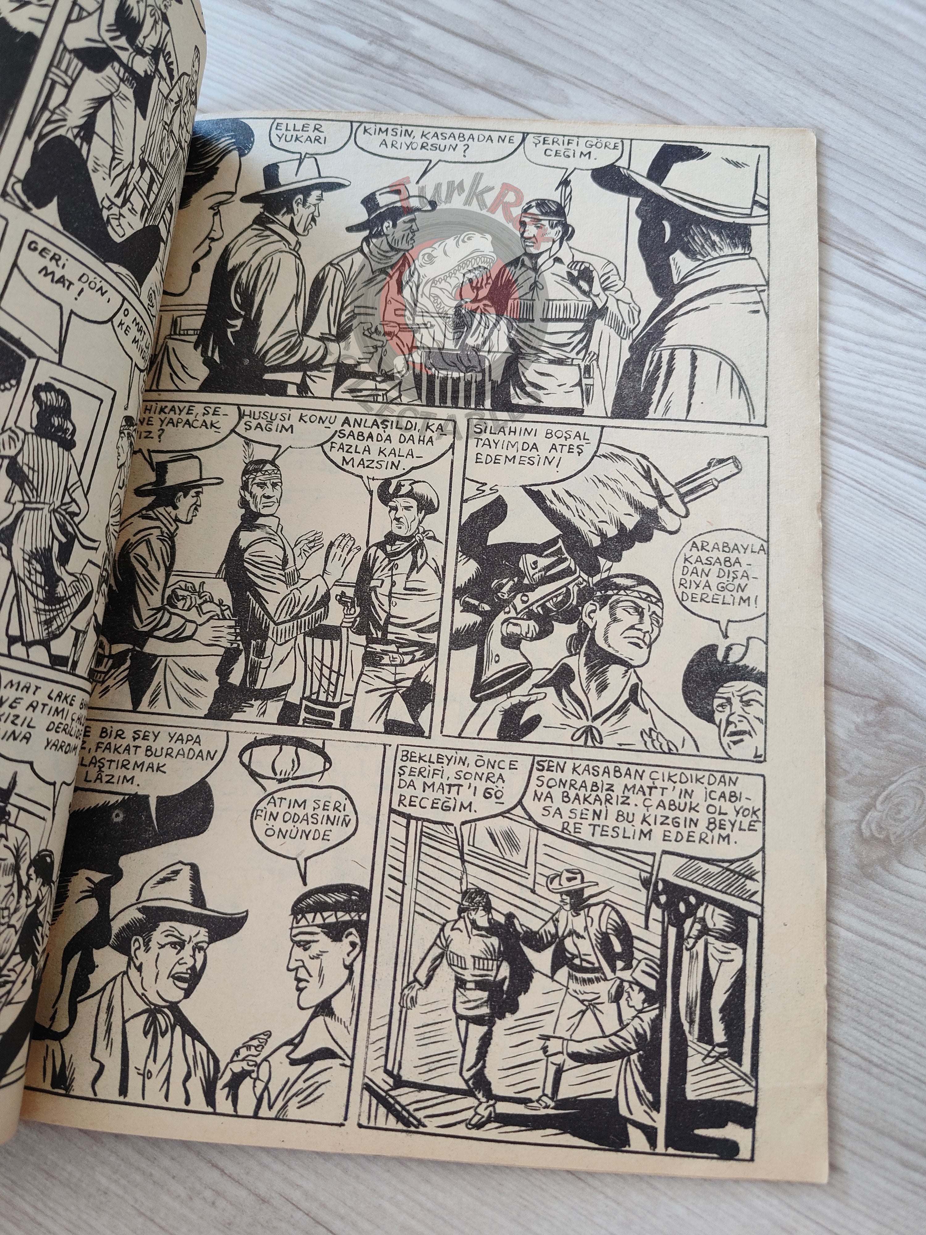 1001 Özel #149 1955 The Lone Ranger Turkish Comic Mag Turkey