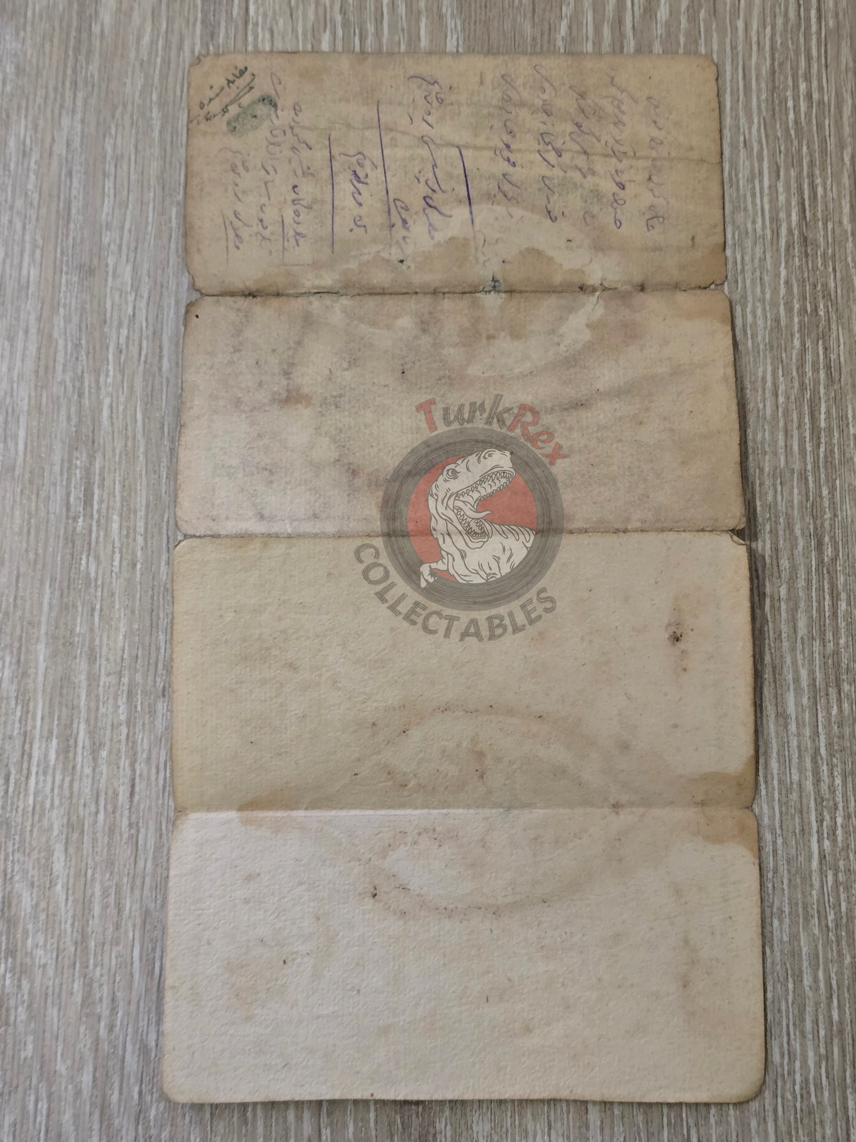Ottoman 1881 Land  Deed in İstanbul Kuruçeşme Title Deed Mecca Medina Waqf