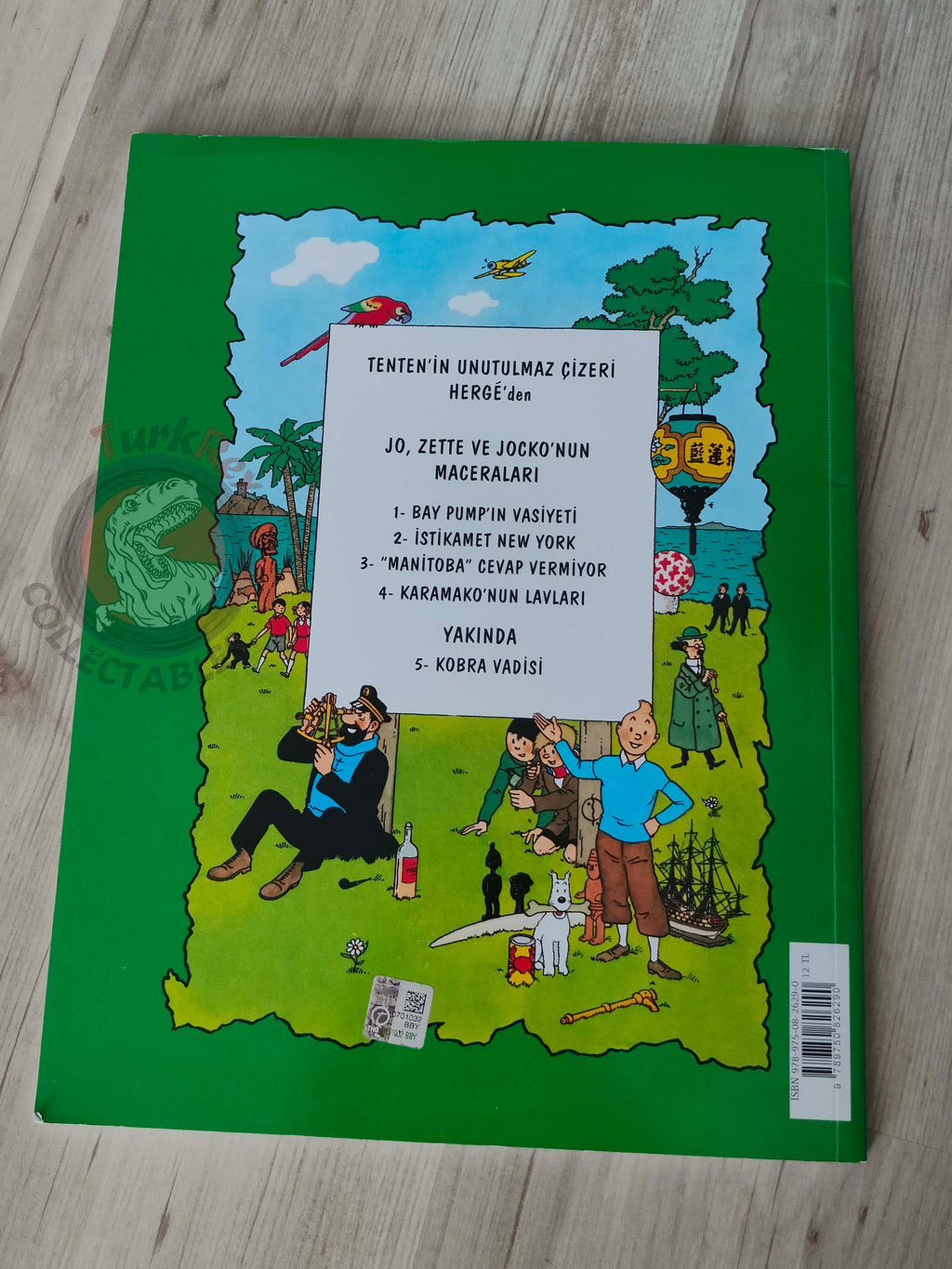 Jo, Zette and Jocko – The Secret Ray Turkish Comic Turkey Herge