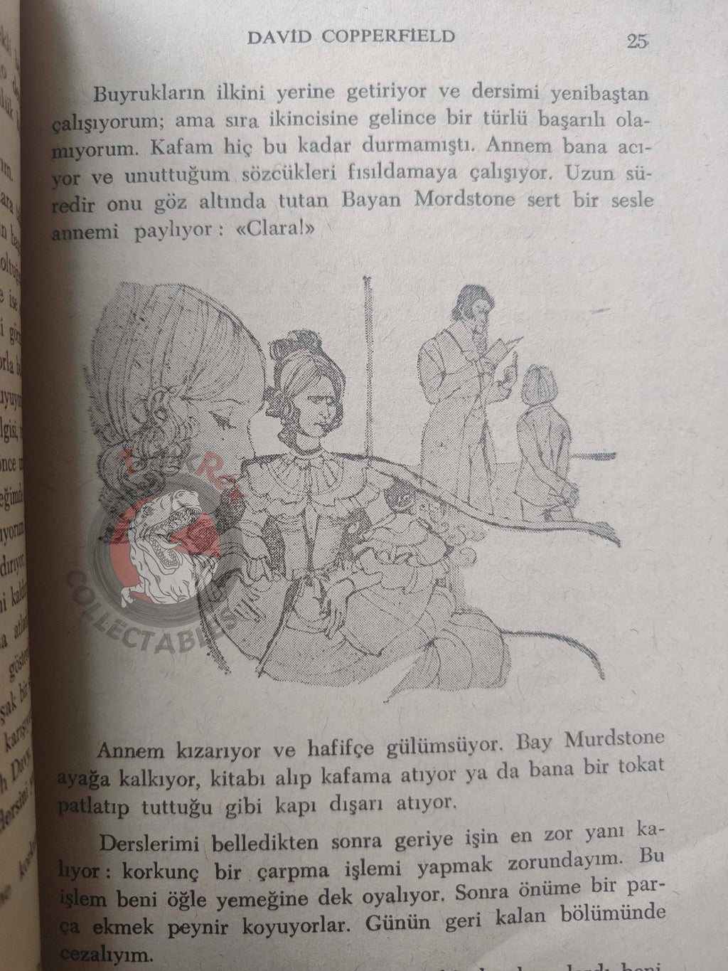 Charles Dickens –  David Copperfield 1982 Illustrated Turkish Book Turkey