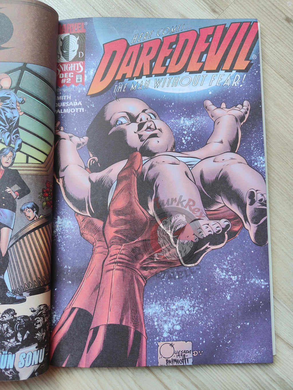 Daredevil Volume #1 Turkish Comic Turkey Marvel Knights #1–6