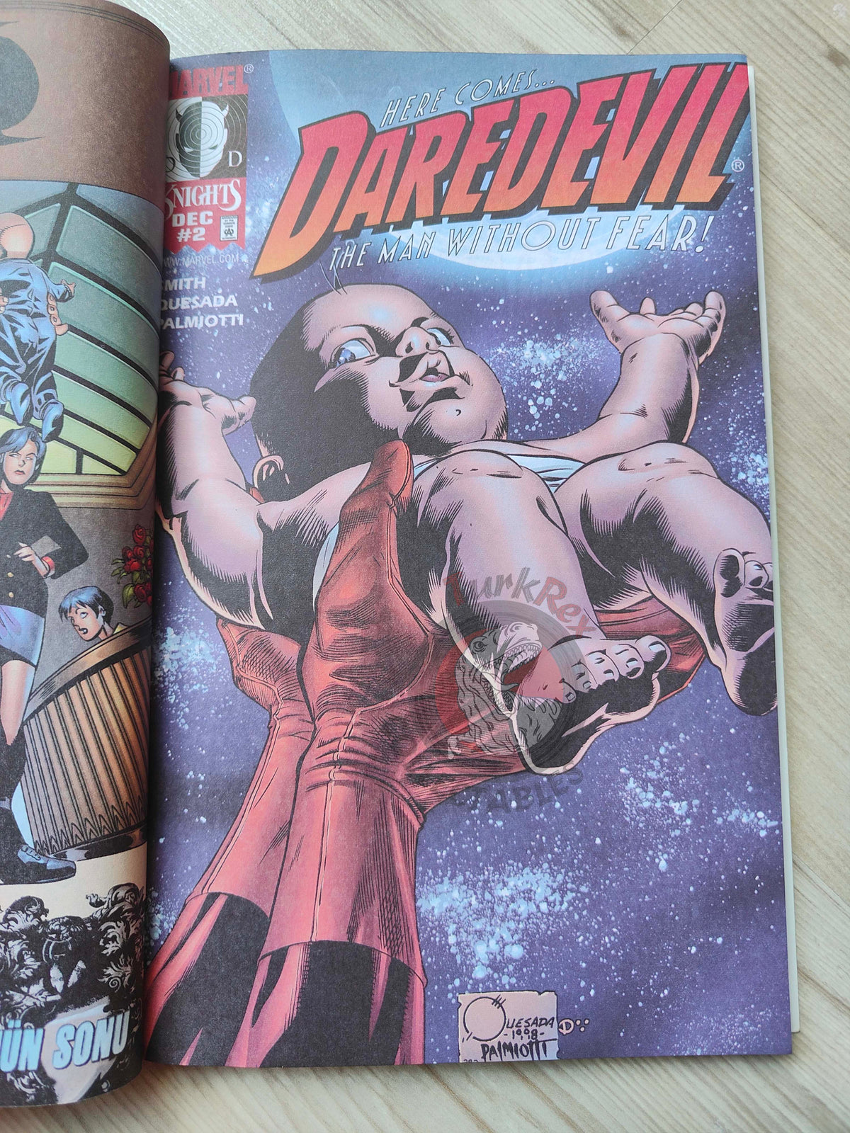 Daredevil Volume #1 Turkish Comic Turkey Marvel Knights #1–6