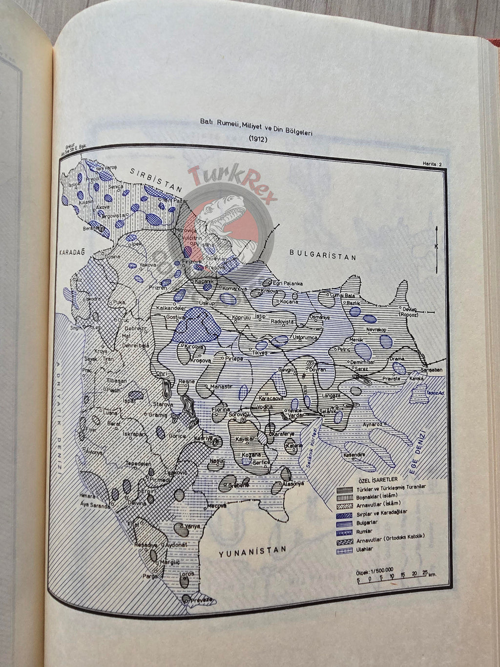 Balkan War Western Army Greek Front 1981 Turkish Book Military Ottoman Empire Maps