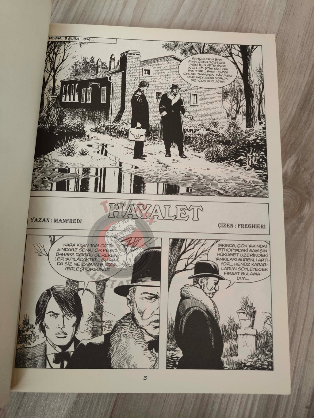 Volto Nascosto Vol #4 Il fantasma Turkish Comic Turkey Bonelli #7 #8