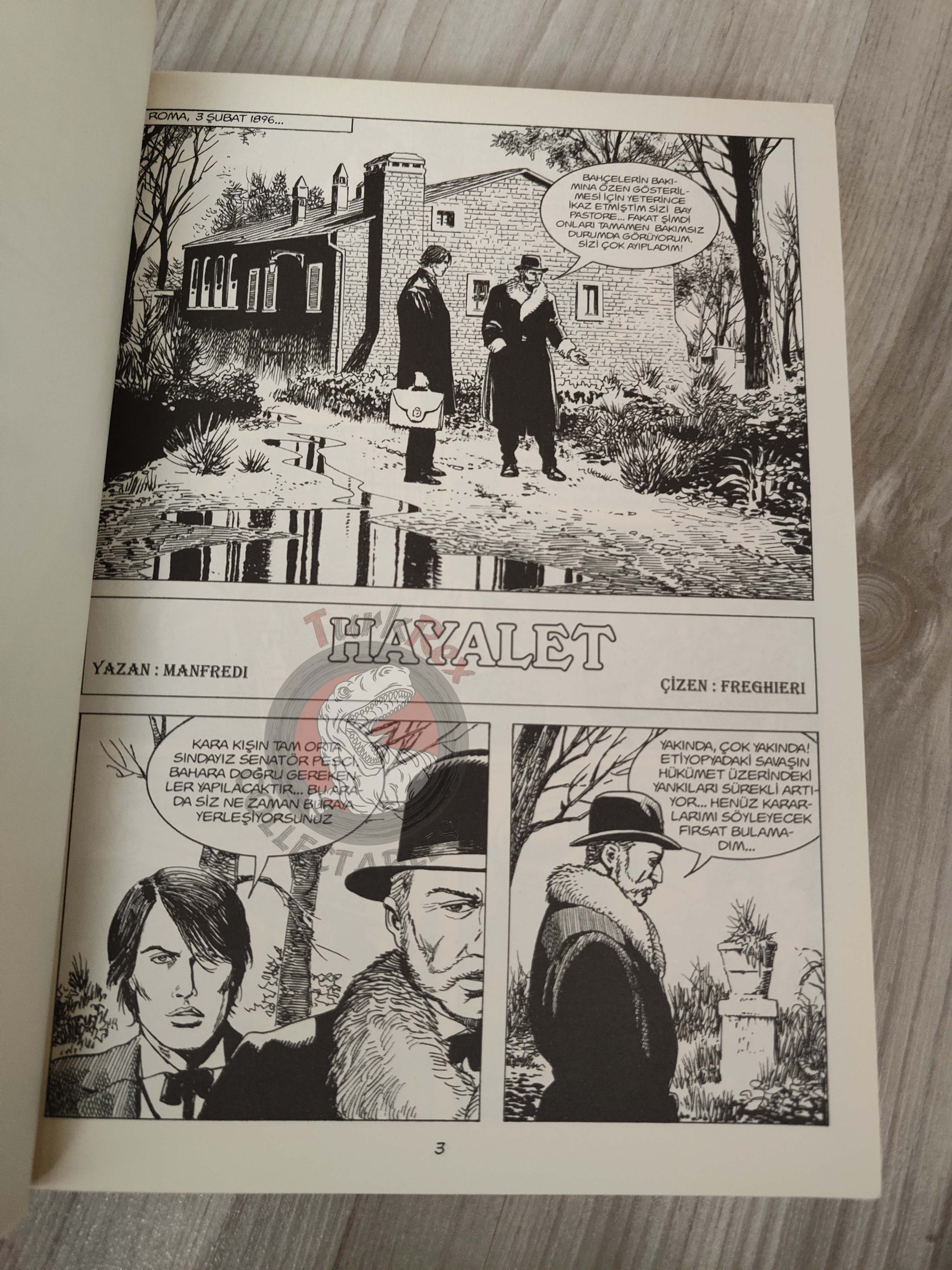 Volto Nascosto Vol #4 Il fantasma Turkish Comic Turkey Bonelli #7 #8