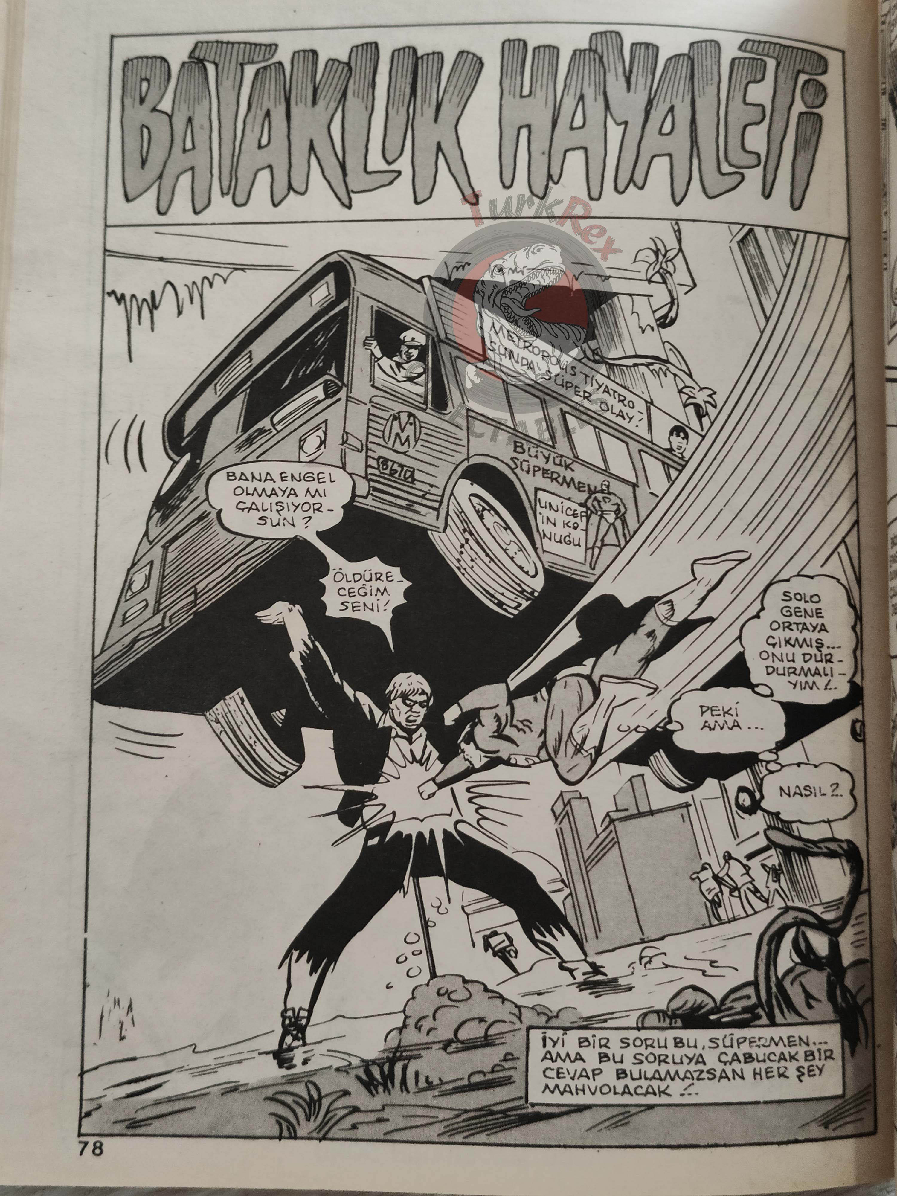 Superman #126 1994 Turkish Comic Turkey #57 #301 Action Comics #667