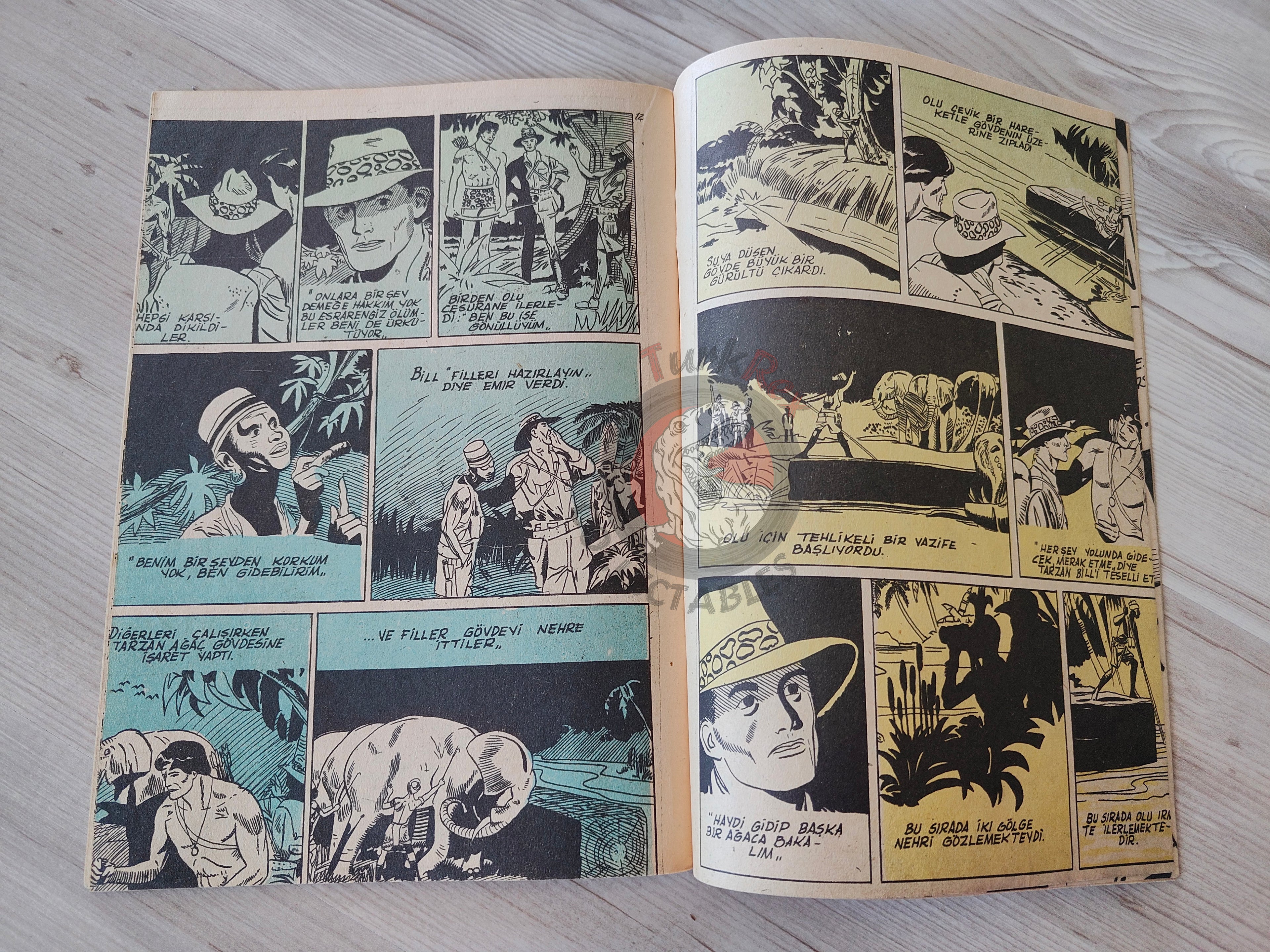 Tarzan Vakvak Özel #4 1957 Turkish Comic Turkey