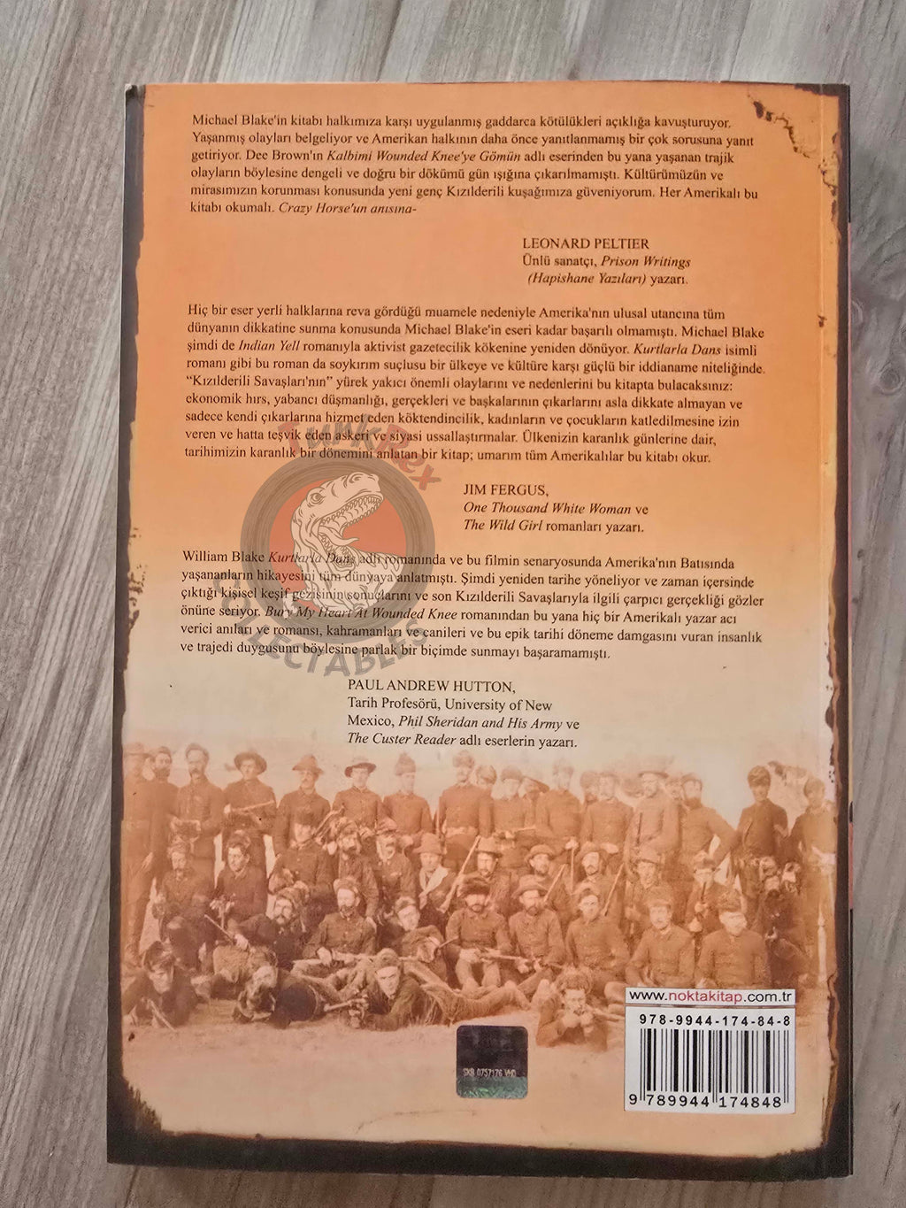 Michael Blake – Indian Yell 2008 1st Turkish Book Turkey