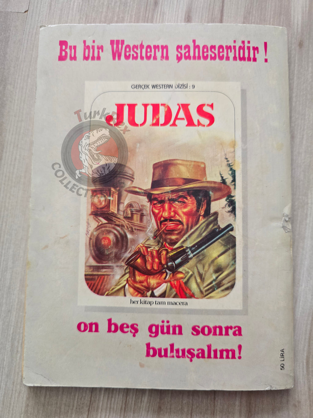 Judas #8 Turkish Edition Comic Turkey La croce fiammeggiante #4