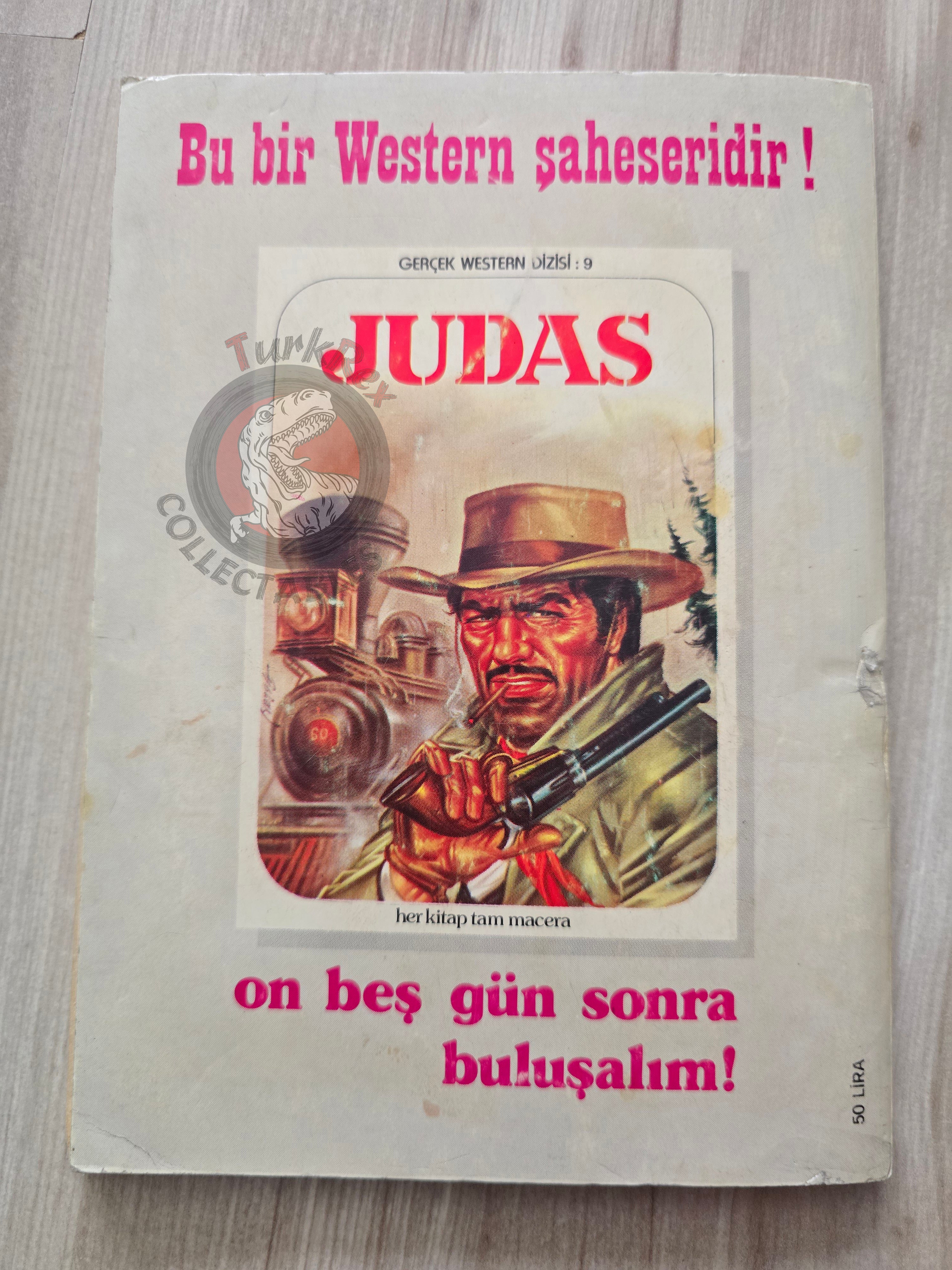Judas #8 Turkish Edition Comic Turkey La croce fiammeggiante #4