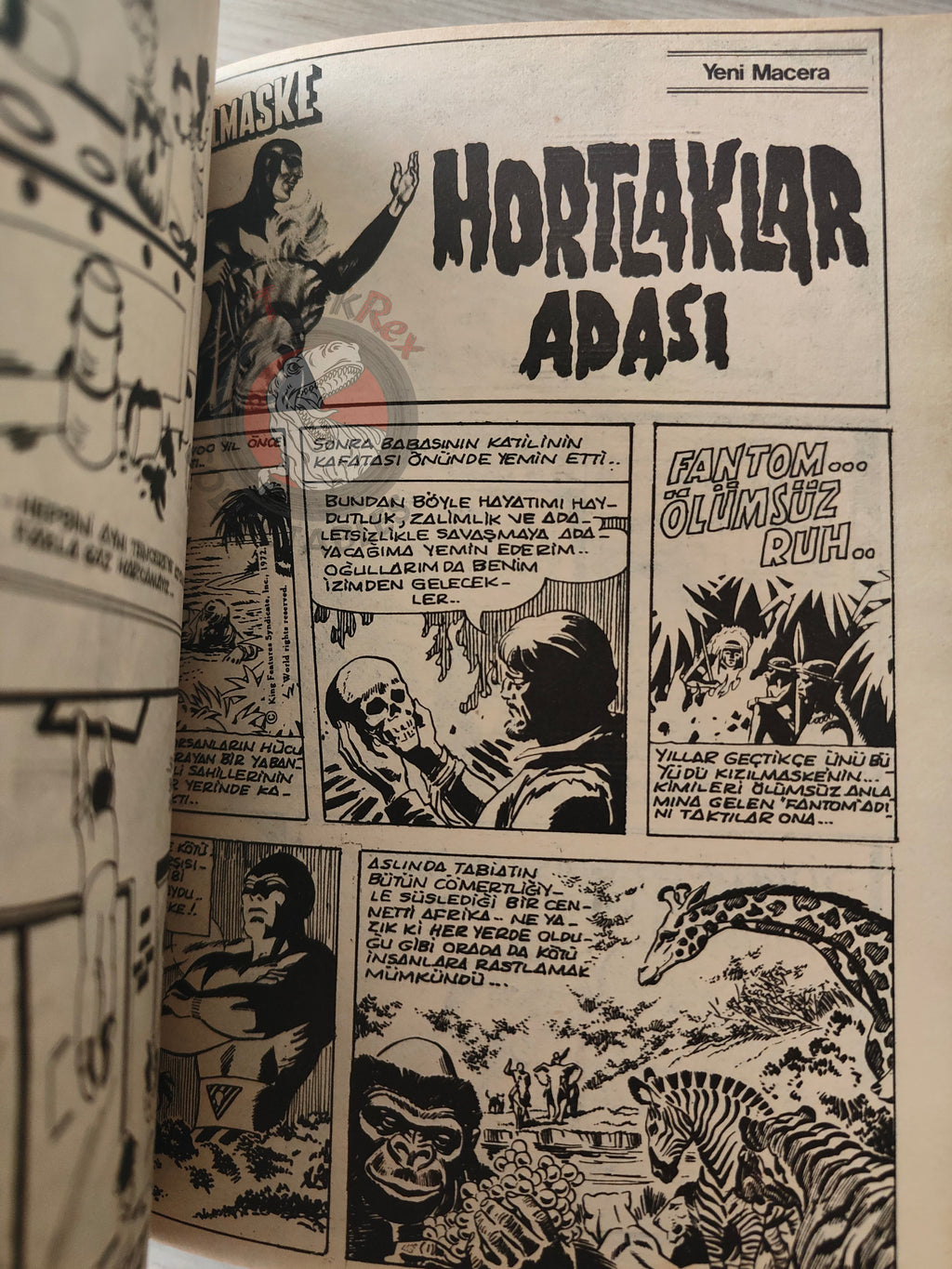 The Phantom #69 Rex King Turkish Edition Comic Turkey