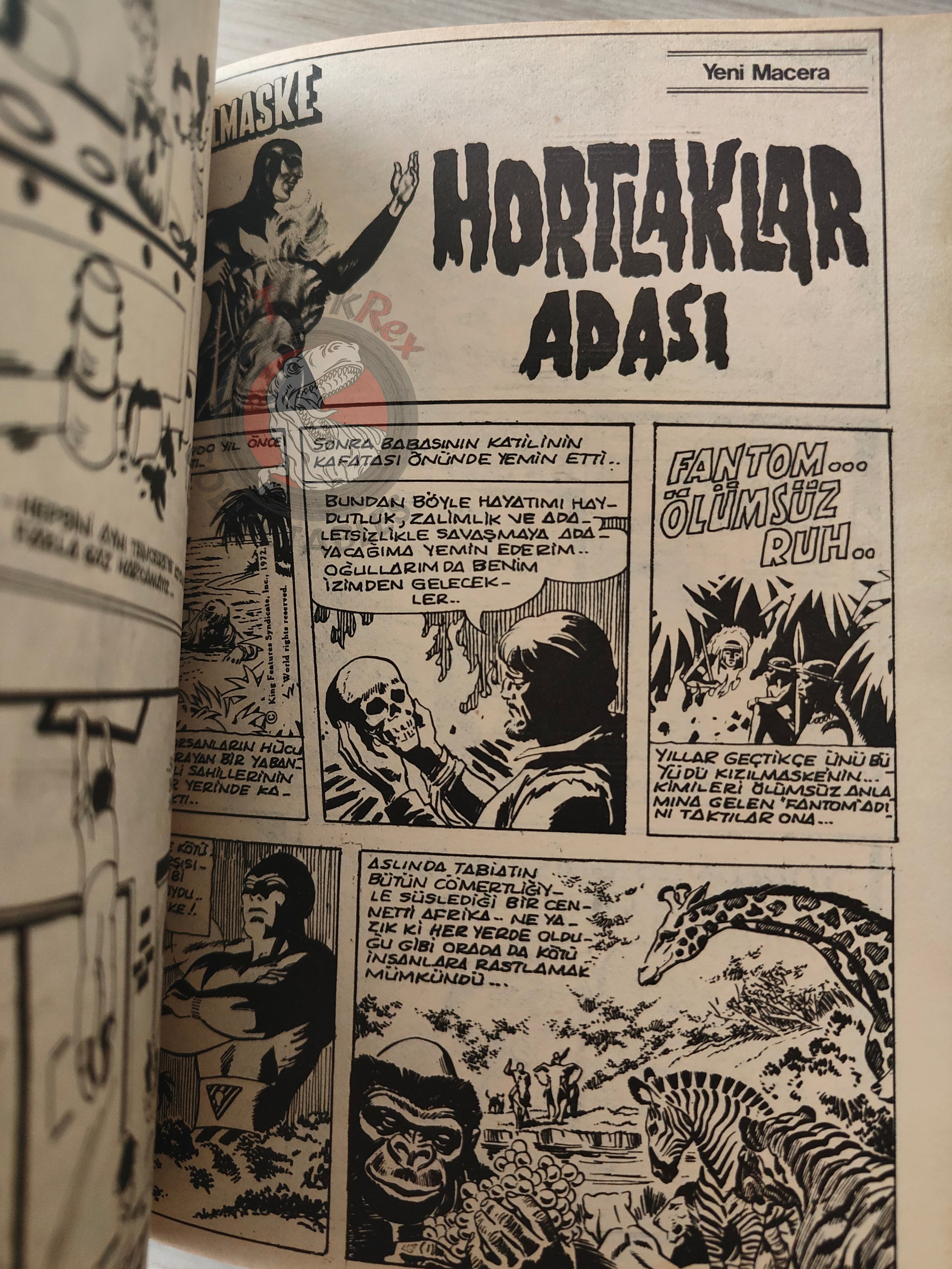 The Phantom #69 Rex King Turkish Edition Comic Turkey
