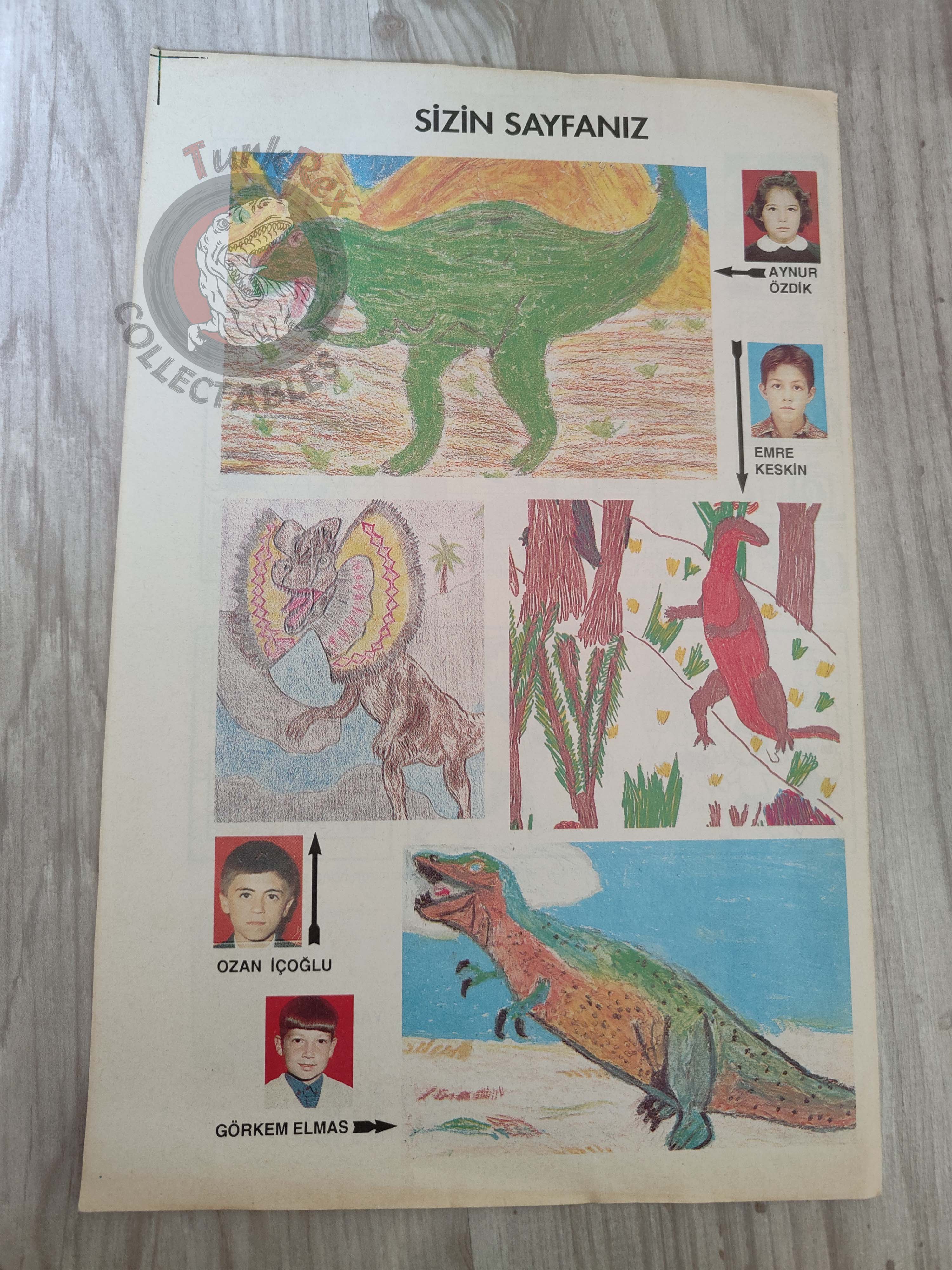 Jurassic Park #6 Turkish Edition Comic Turkey Topps Spielberg