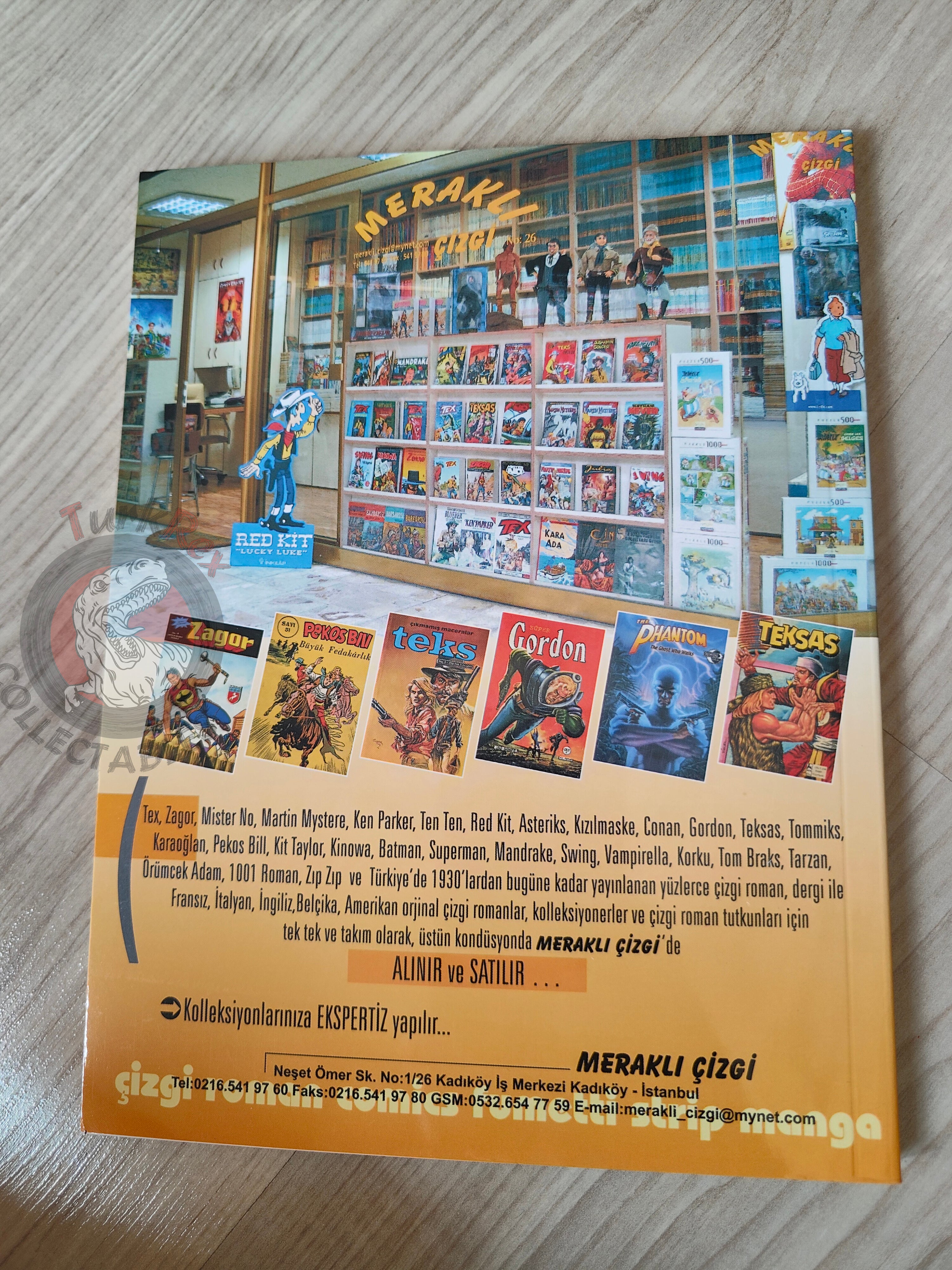Zagor Cico #43 2006 Cico Detective Turkish Comic Turkey #11