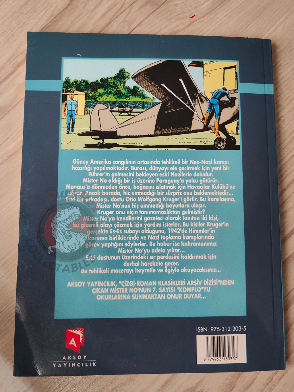 Mister No #7 1999 Il Complotto #201 Turkish Comic Turkey Bonelli