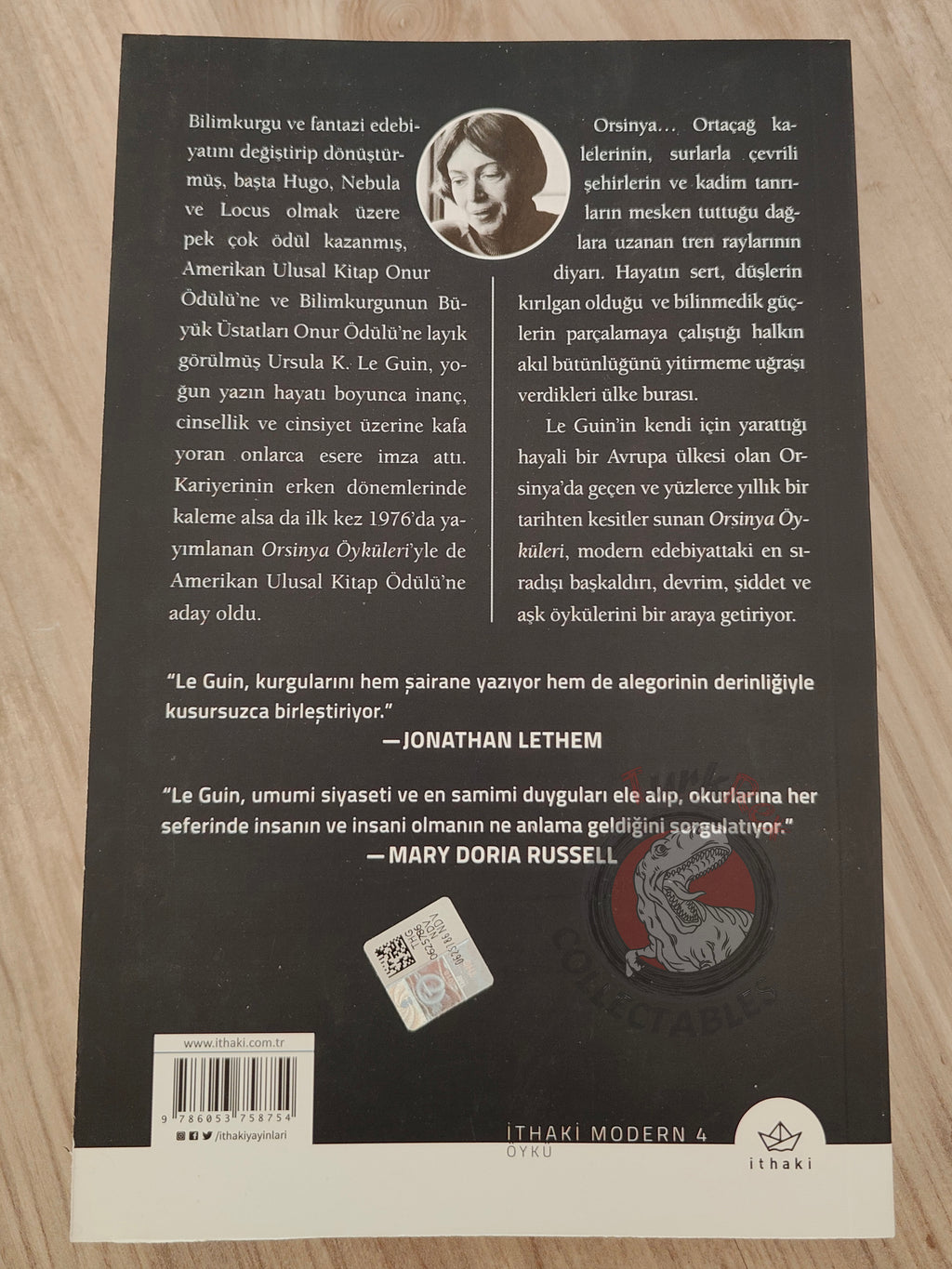 Ursula K. Le Guin – Orsinian Tales 2018 1st Turkish Book Turkey