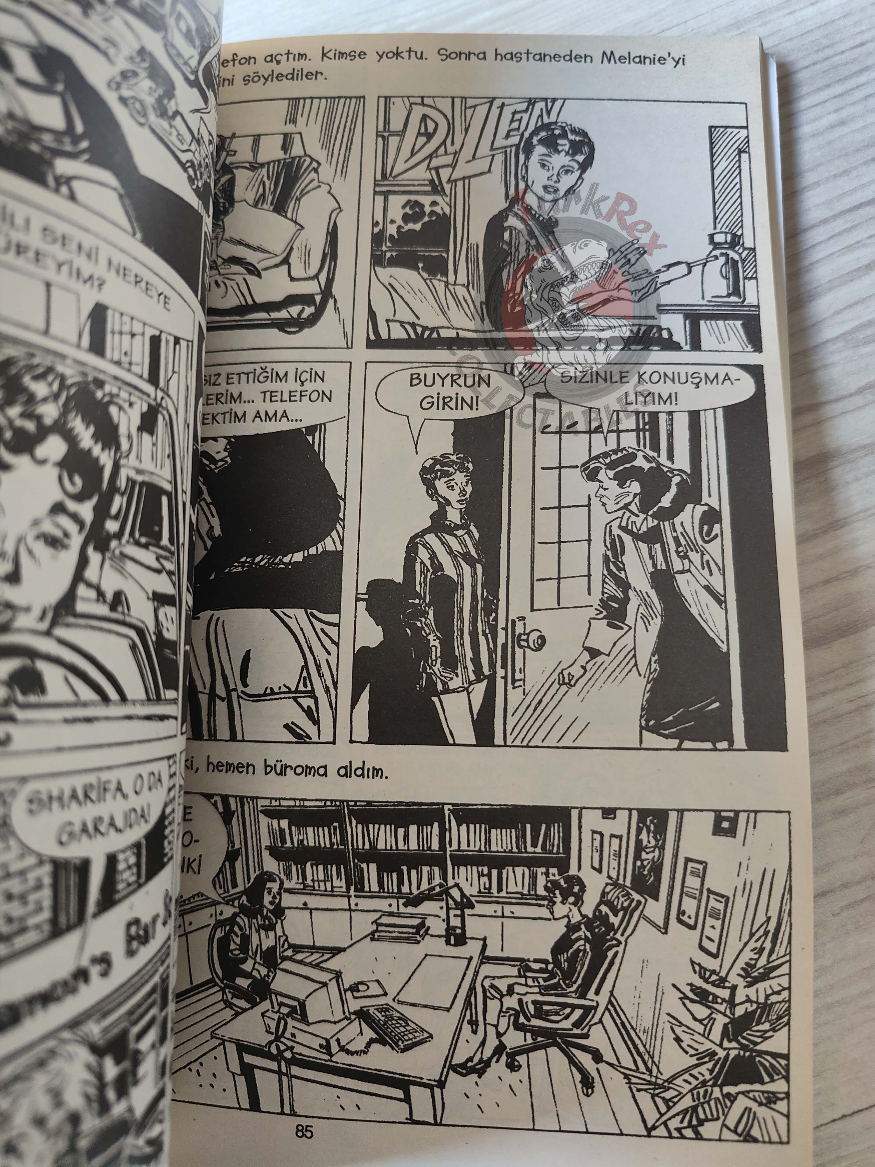 Julia #1 L’Ombra Del Tempo 2002 Turkish Comic Turkey Bonelli