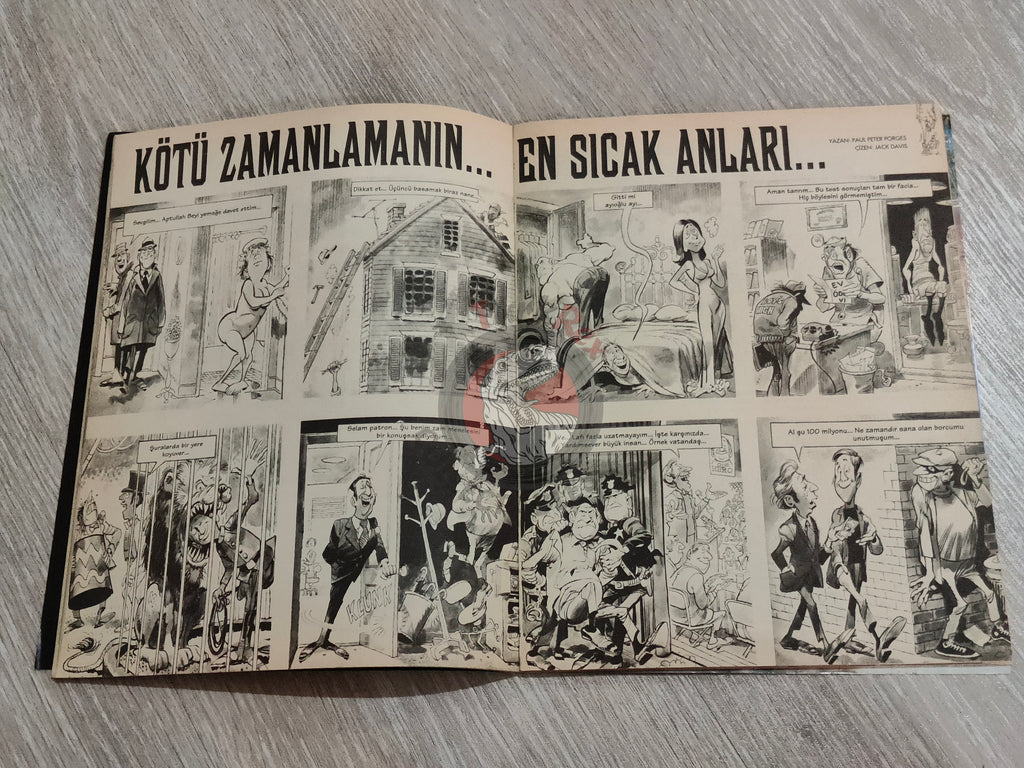 Mad Magazine #5 2000 Turkish Comic Turkey X-Men Sergio Aragonés Don Martin