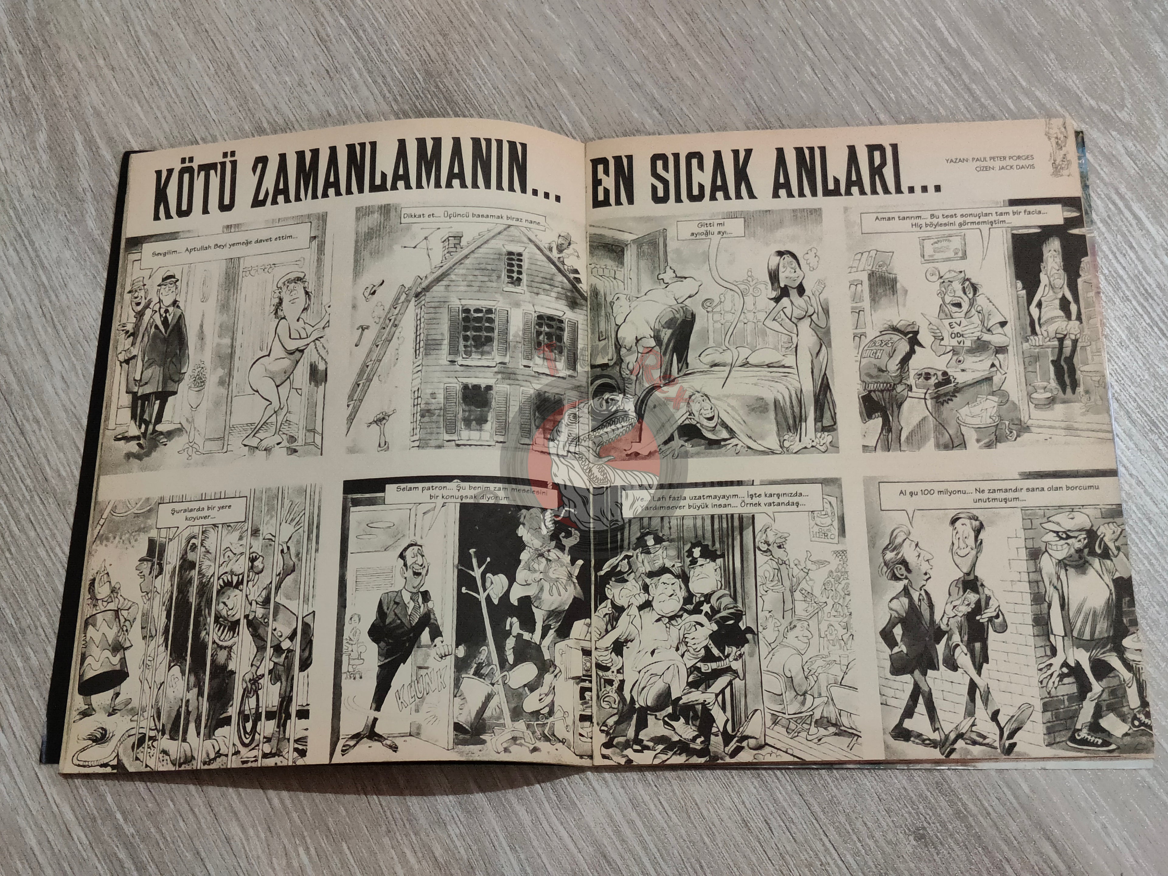Mad Magazine #5 2000 Turkish Comic Turkey X-Men Sergio Aragonés Don Martin