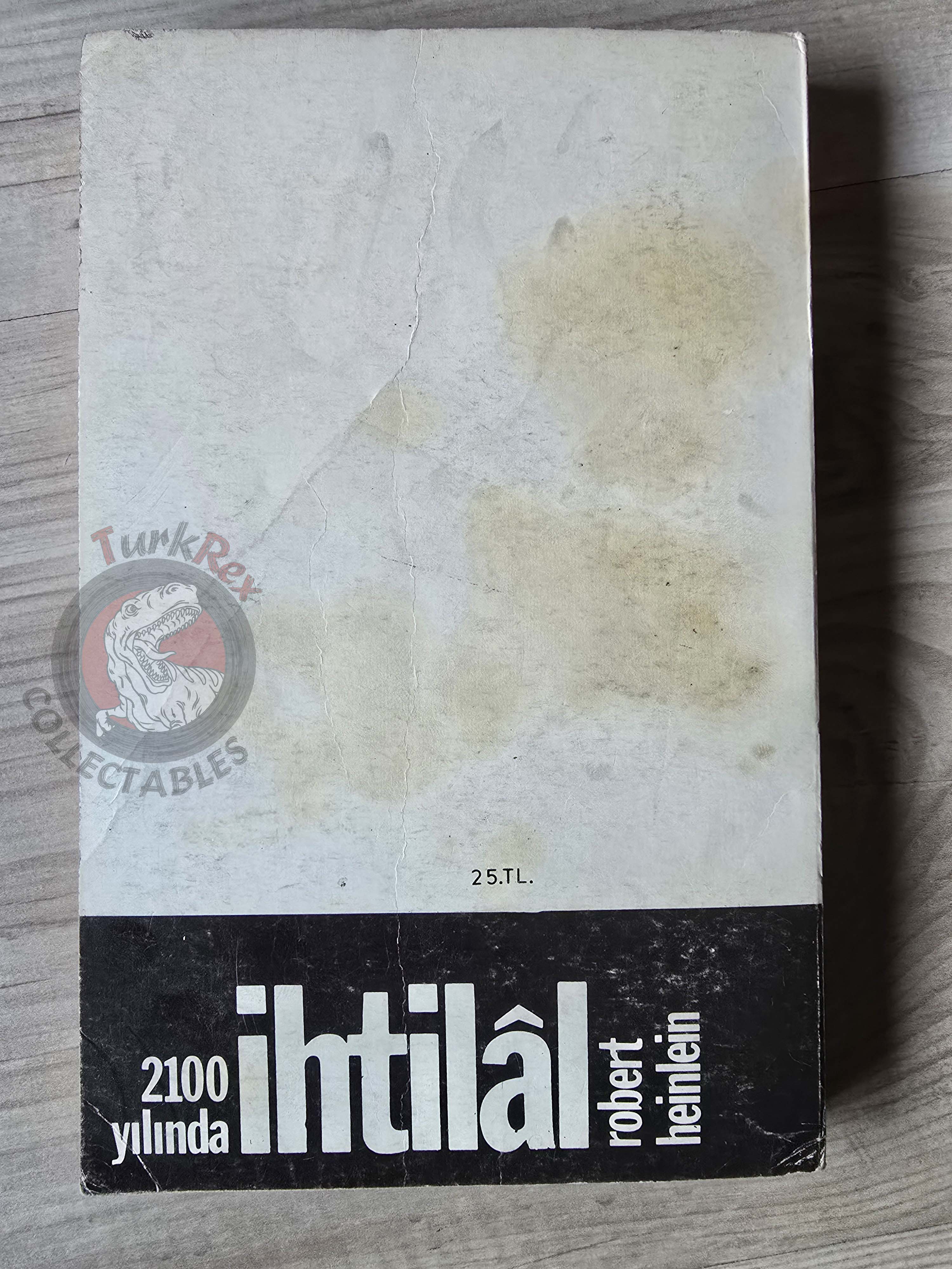 Robert A. Heinlein – Revolt in 2100 1977 1st Turkish Book Turkey