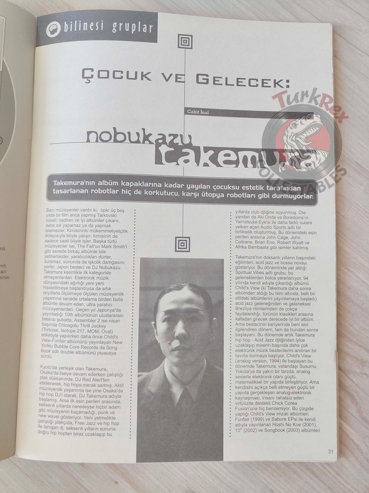 Lull 2003 Blur Turkish Mag Turkey Nobukazu Takemura Wilco Goldfrapp Martin Gore