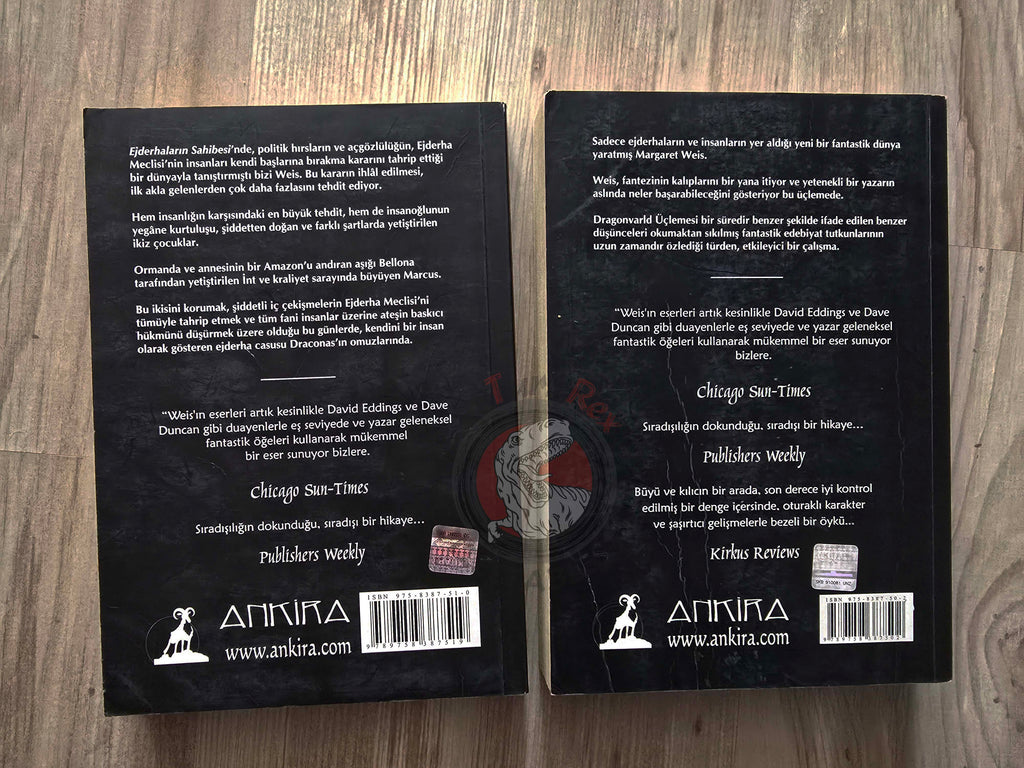 Margaret Weis – The Dragonvarld Trilogy Turkish Book Turkey Lot of 2