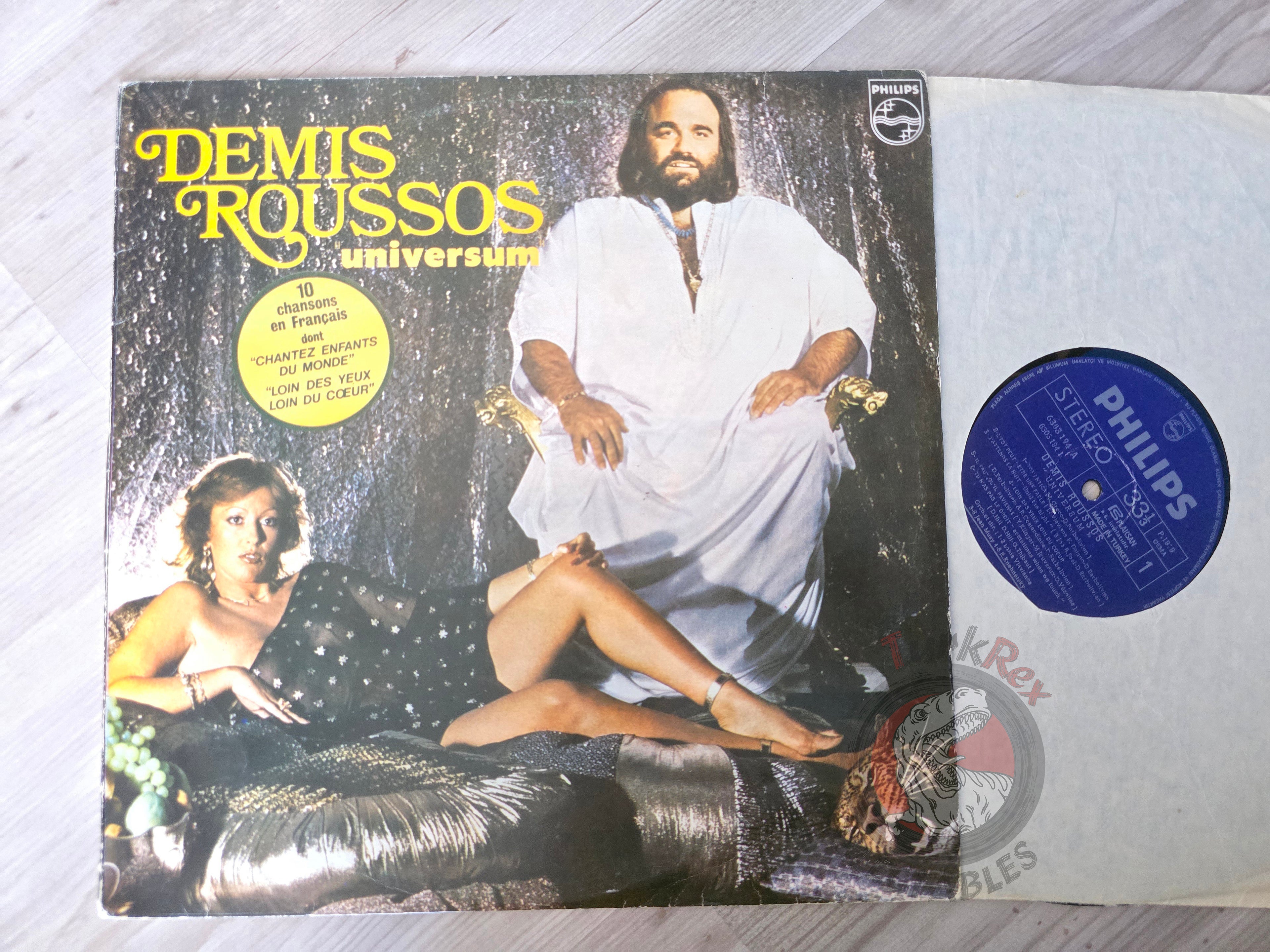 Demis Roussos – Universum Turkish Pressing Vinyl Turkey Edition