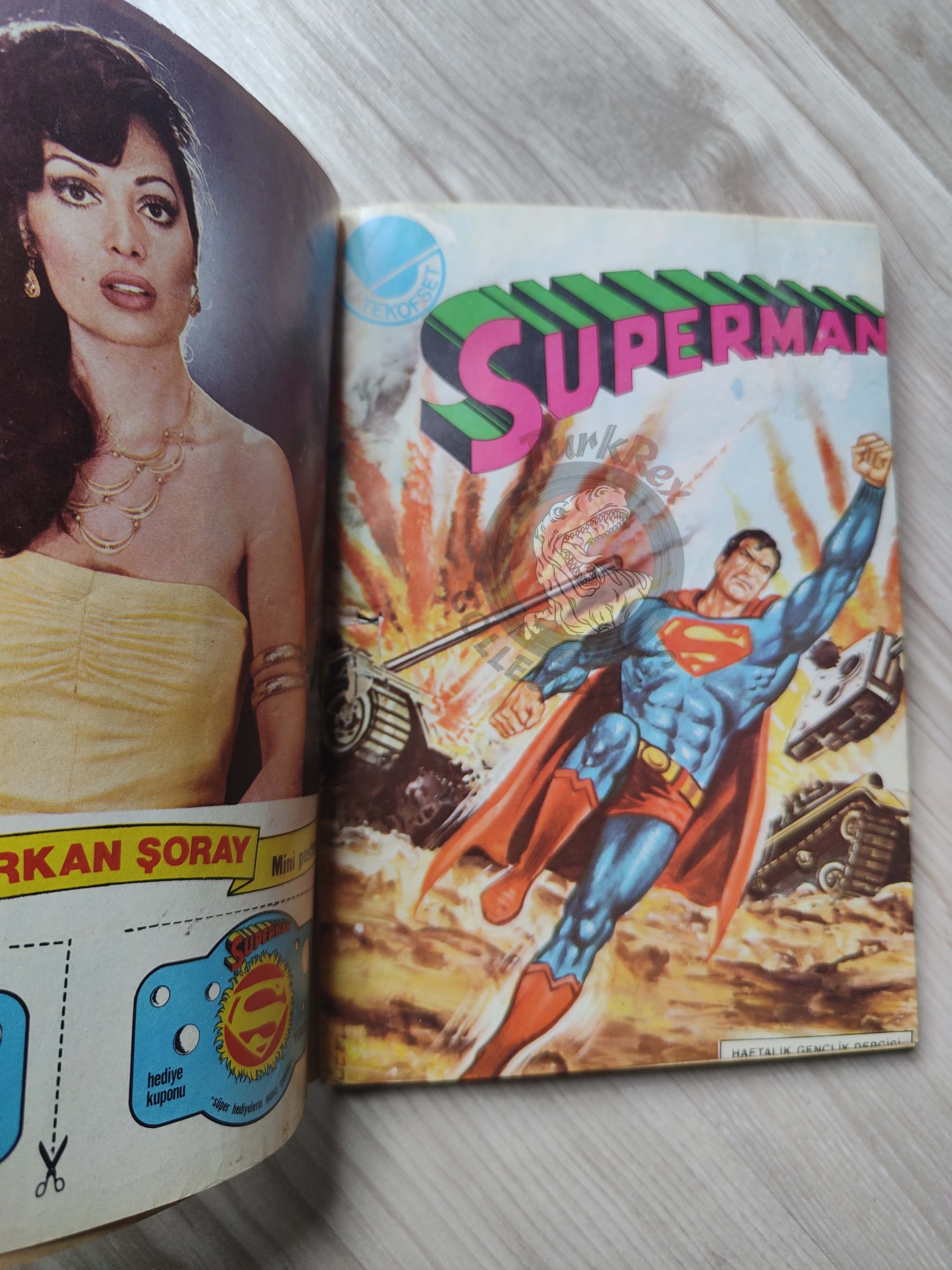 Superman Vol #8 1980s Turkish Comic Turkey #240 #223 #334 #335 Action Comics #401