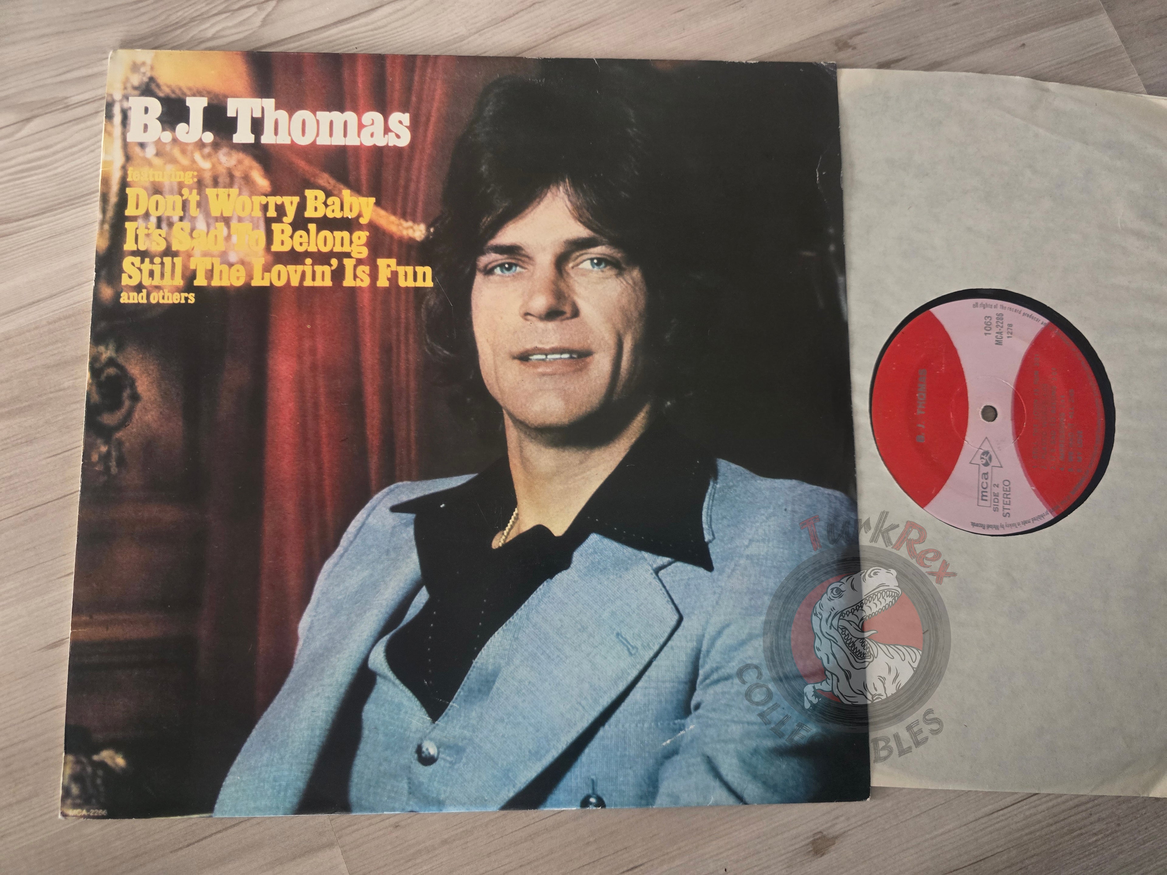 B.J. Thomas – B.J. Thomas Turkish Pressing Vinyl Turkey Edition