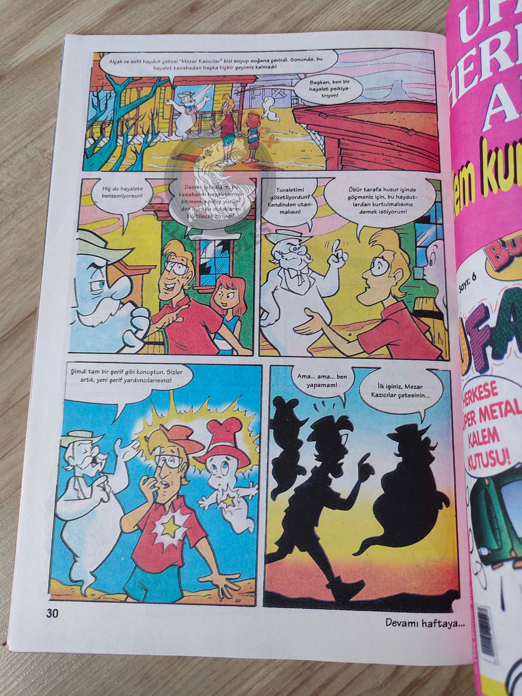 Casper the Friendly Ghost – Issue #5 1996 Turkish Comic Turkey