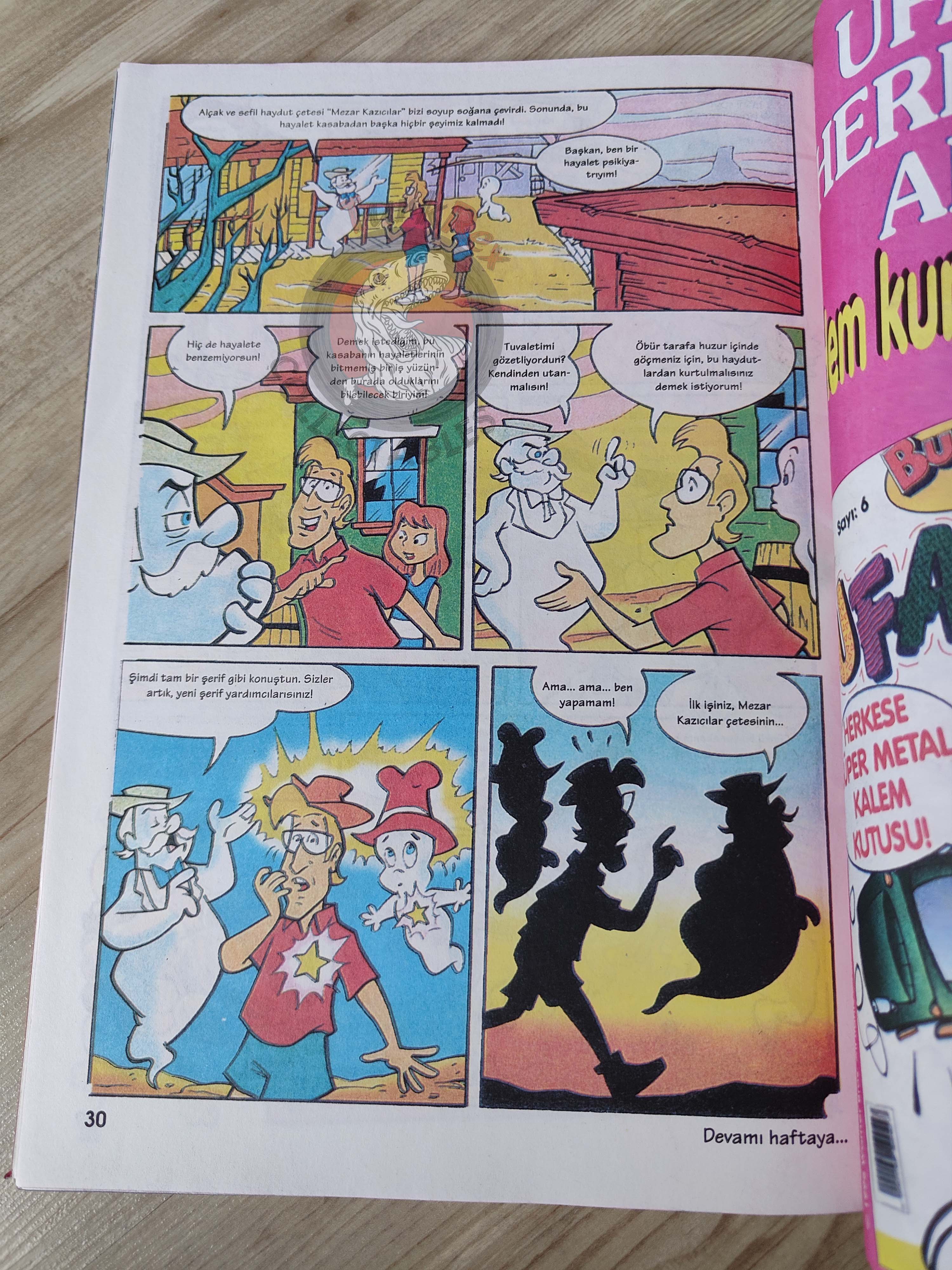 Casper the Friendly Ghost – Issue #5 1996 Turkish Comic Turkey