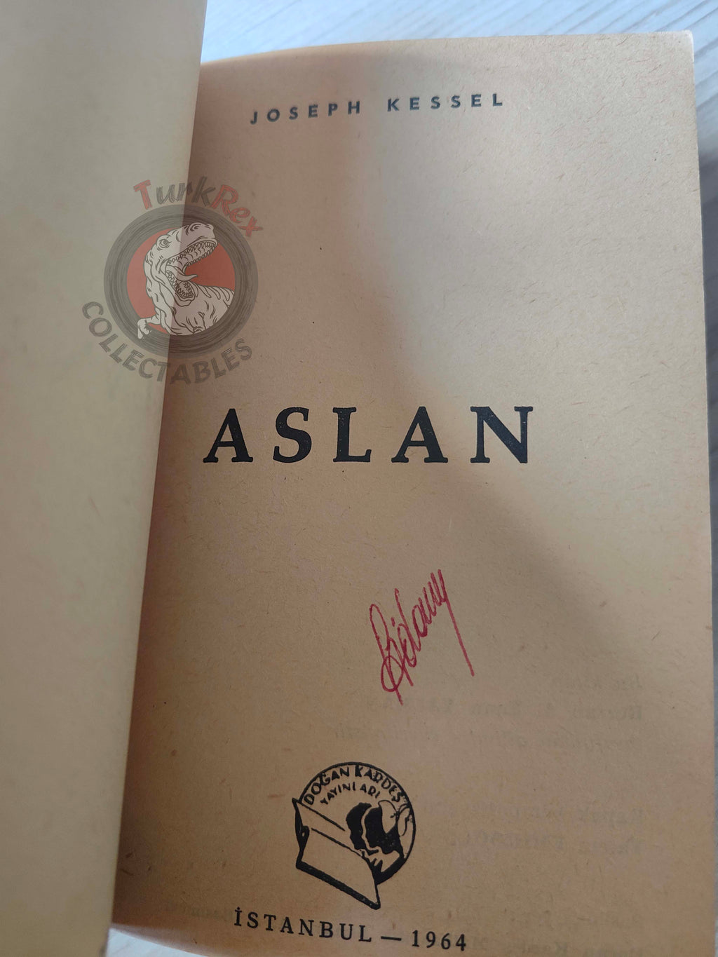 Joseph Kessel – The Lion  1964 Turkish Book Turkey